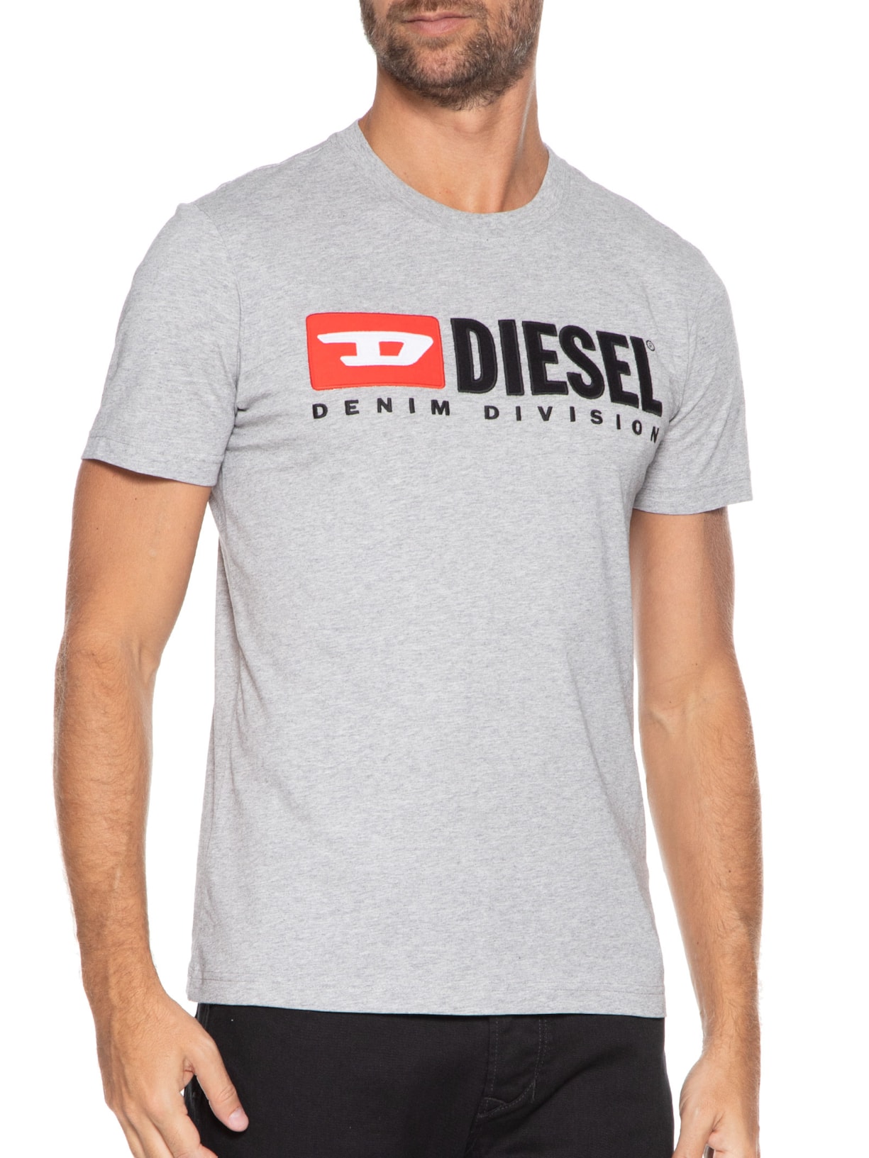 Camiseta Masculina Diegor Cinza Diesel