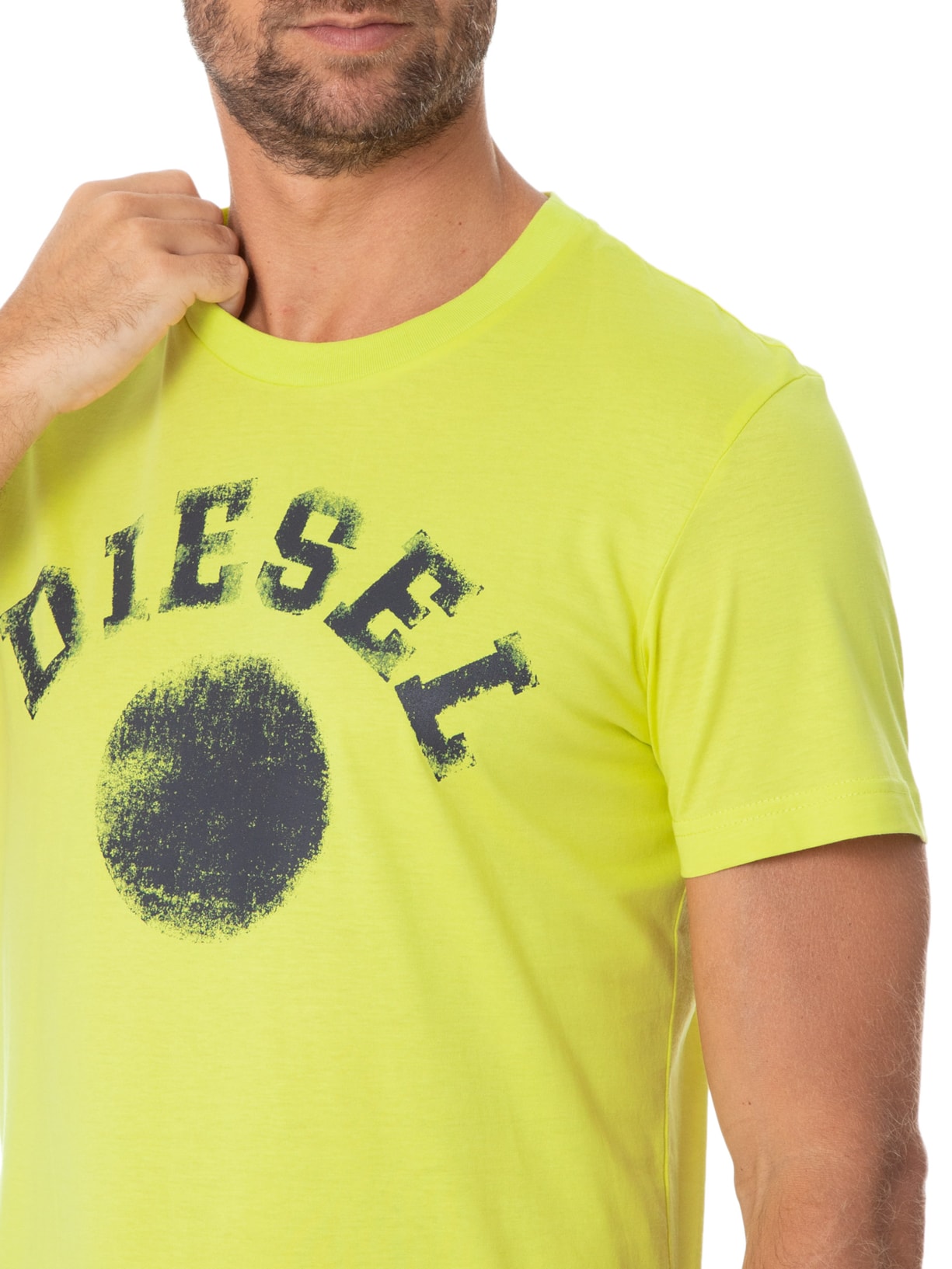 Camiseta Masculina Diegor K56 Verde Diesel