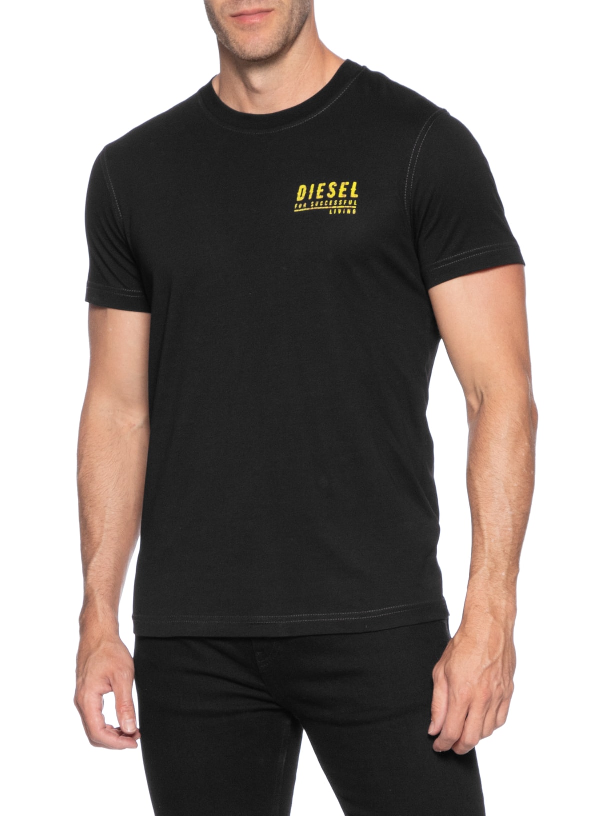Camiseta Masculina Diegor K72 Preto Diesel