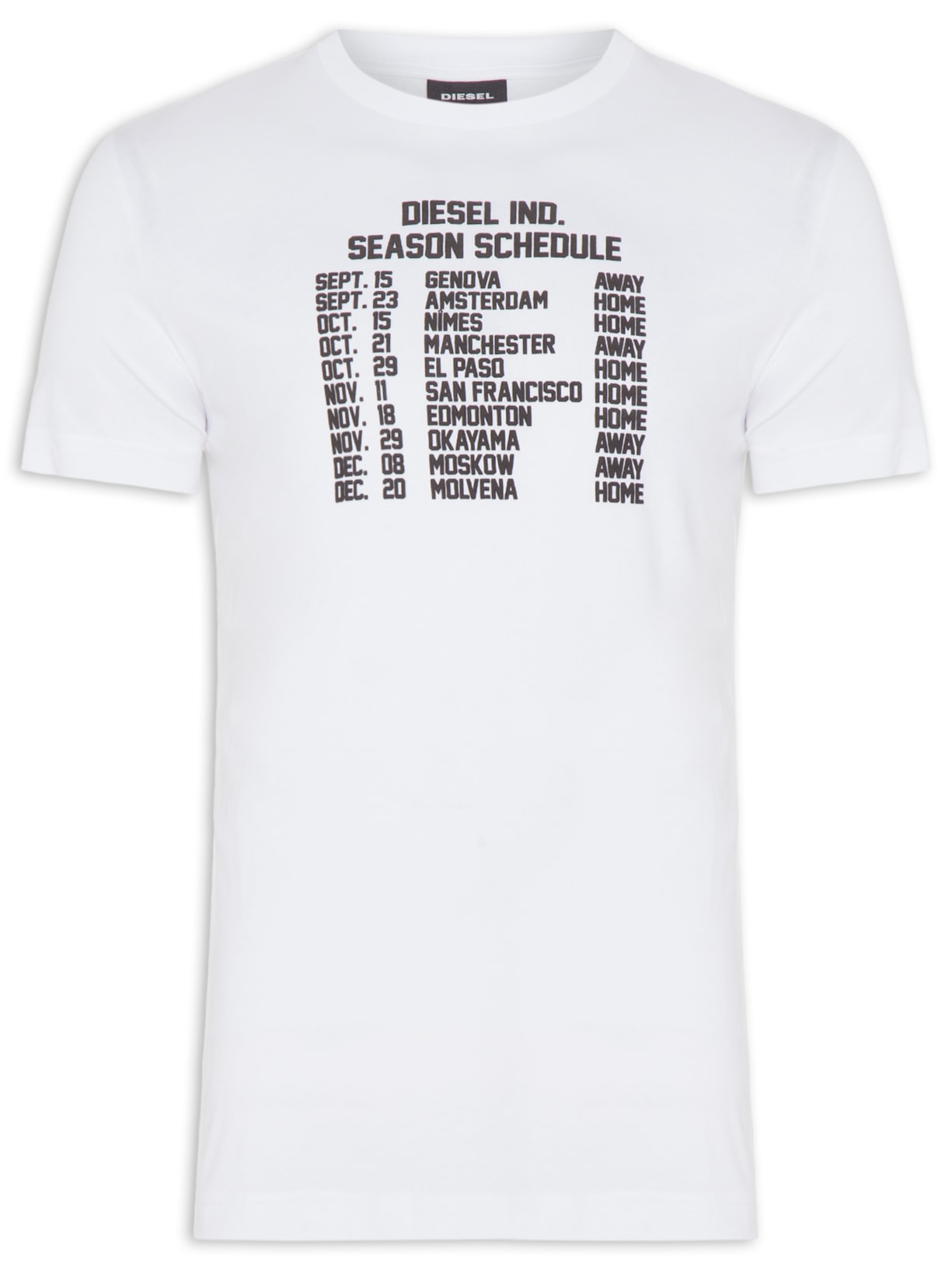 Camiseta Masculina Diegos A11 - Branco