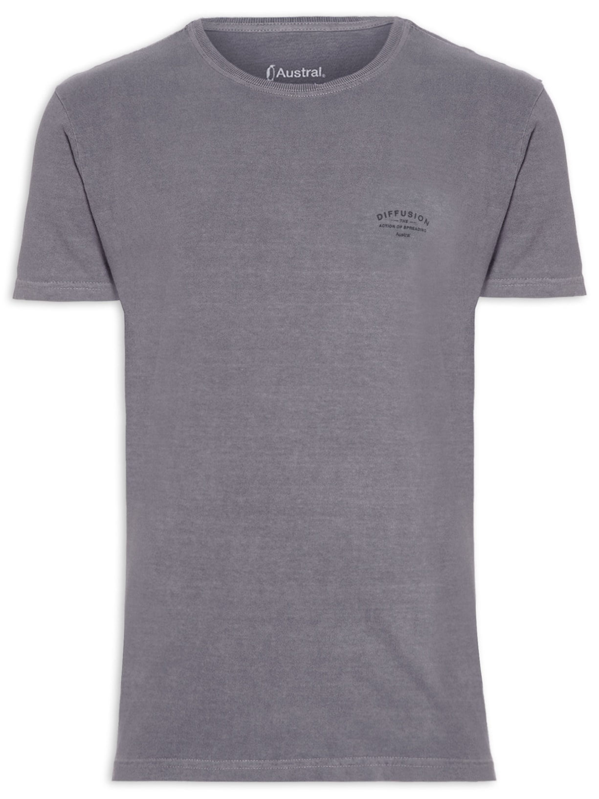 Camiseta Masculina Diffusion Old - Cinza