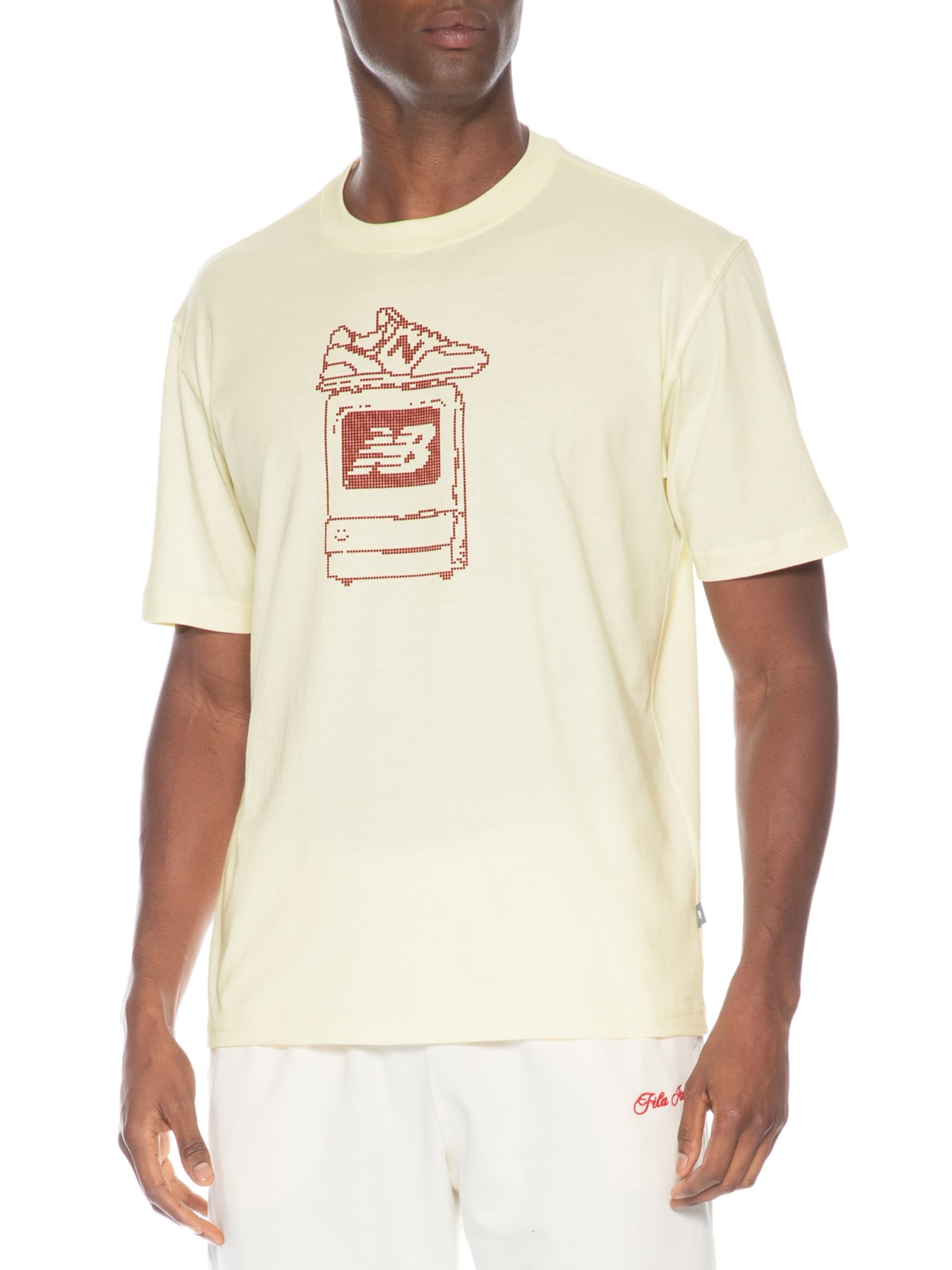 Camiseta Masculina Digitally Remastered TV Branco New Balance