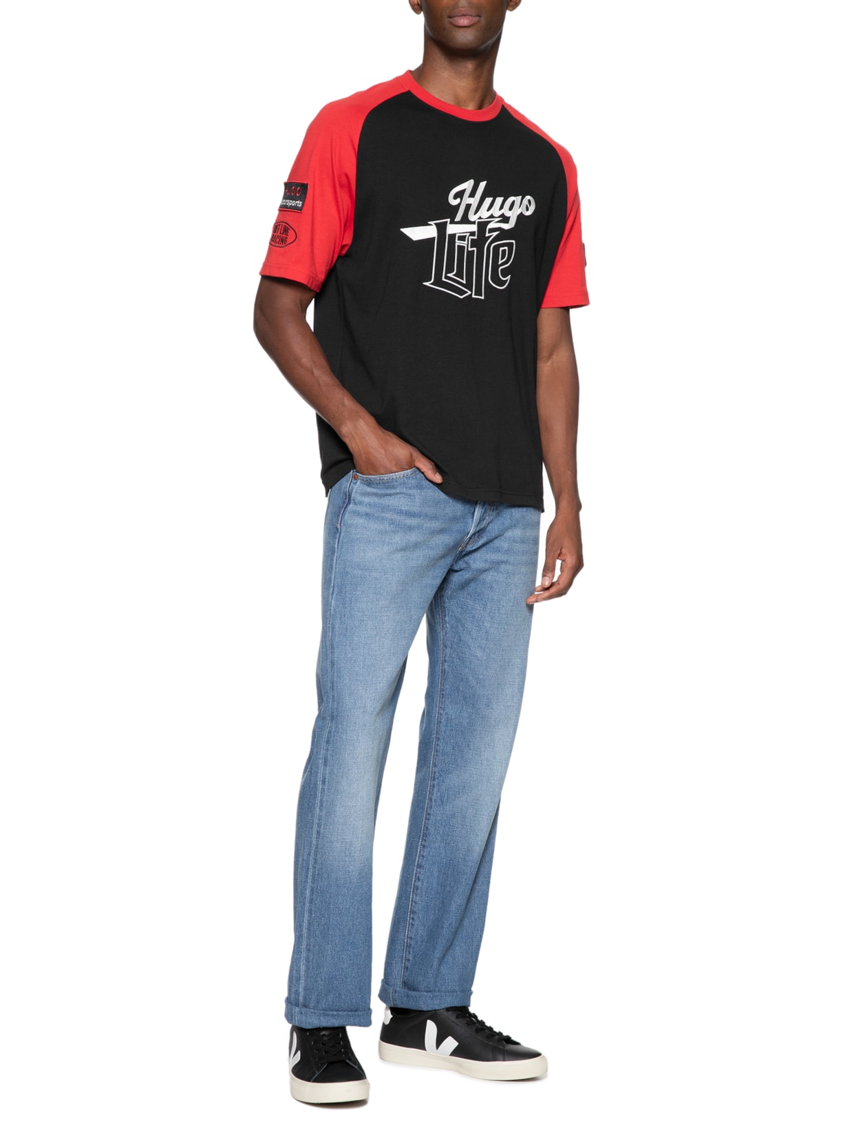 Camiseta Masculina Dilife Preto Hugo