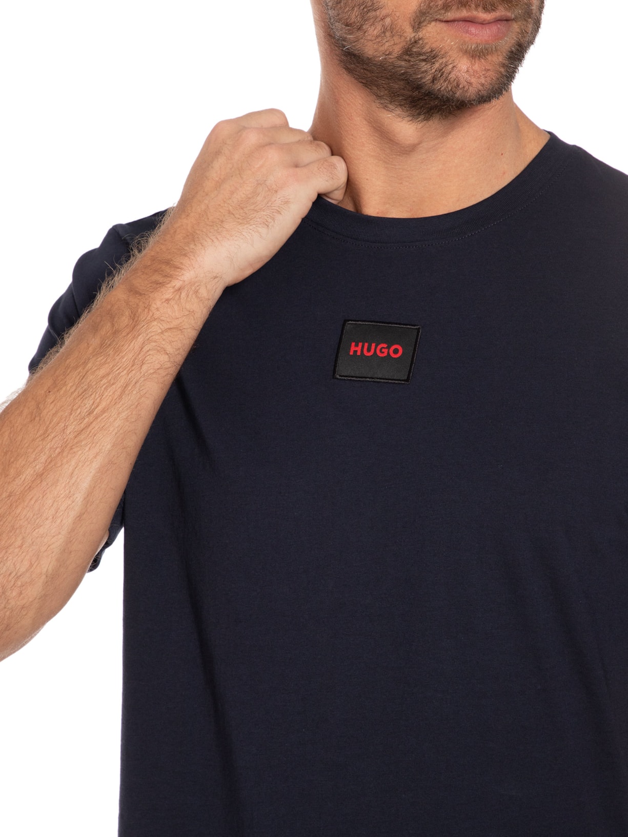 Camiseta Masculina Diragolino Azul Hugo