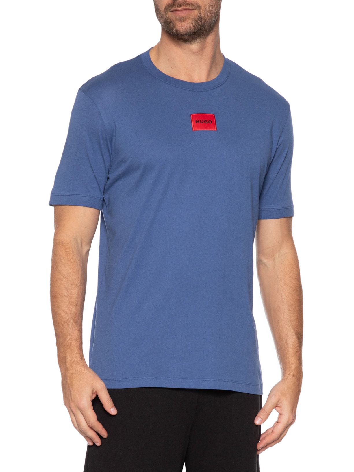 Camiseta Masculina Diragolino Azul Hugo