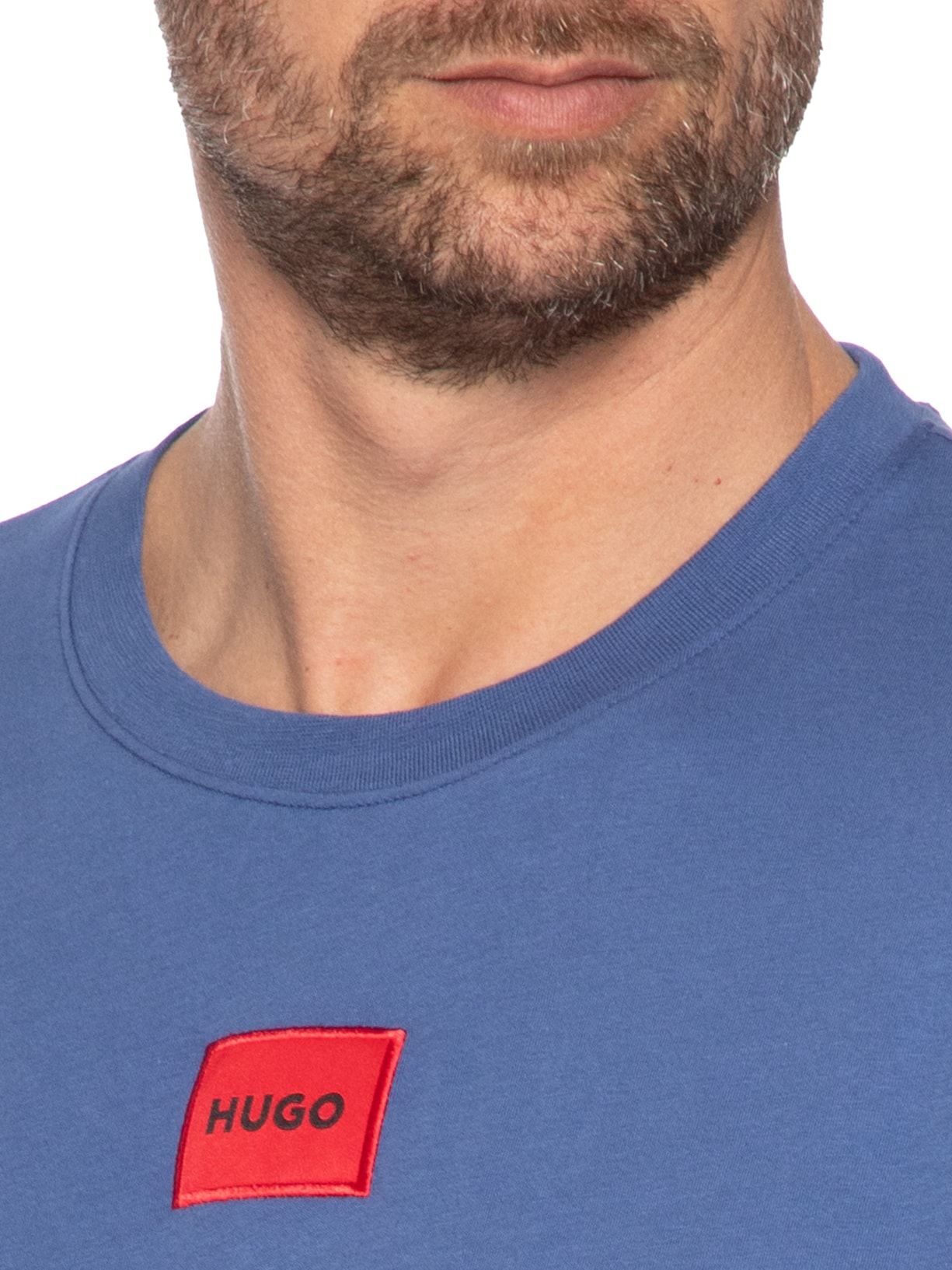 Camiseta Masculina Diragolino Azul Hugo