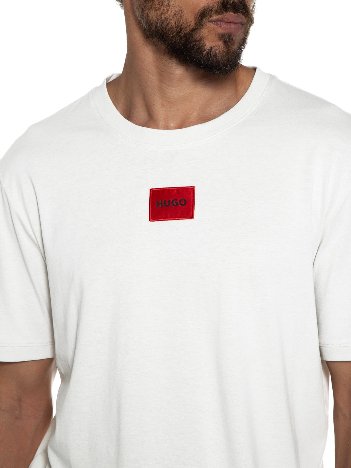 Camiseta Masculina Diragolino Bege Hugo