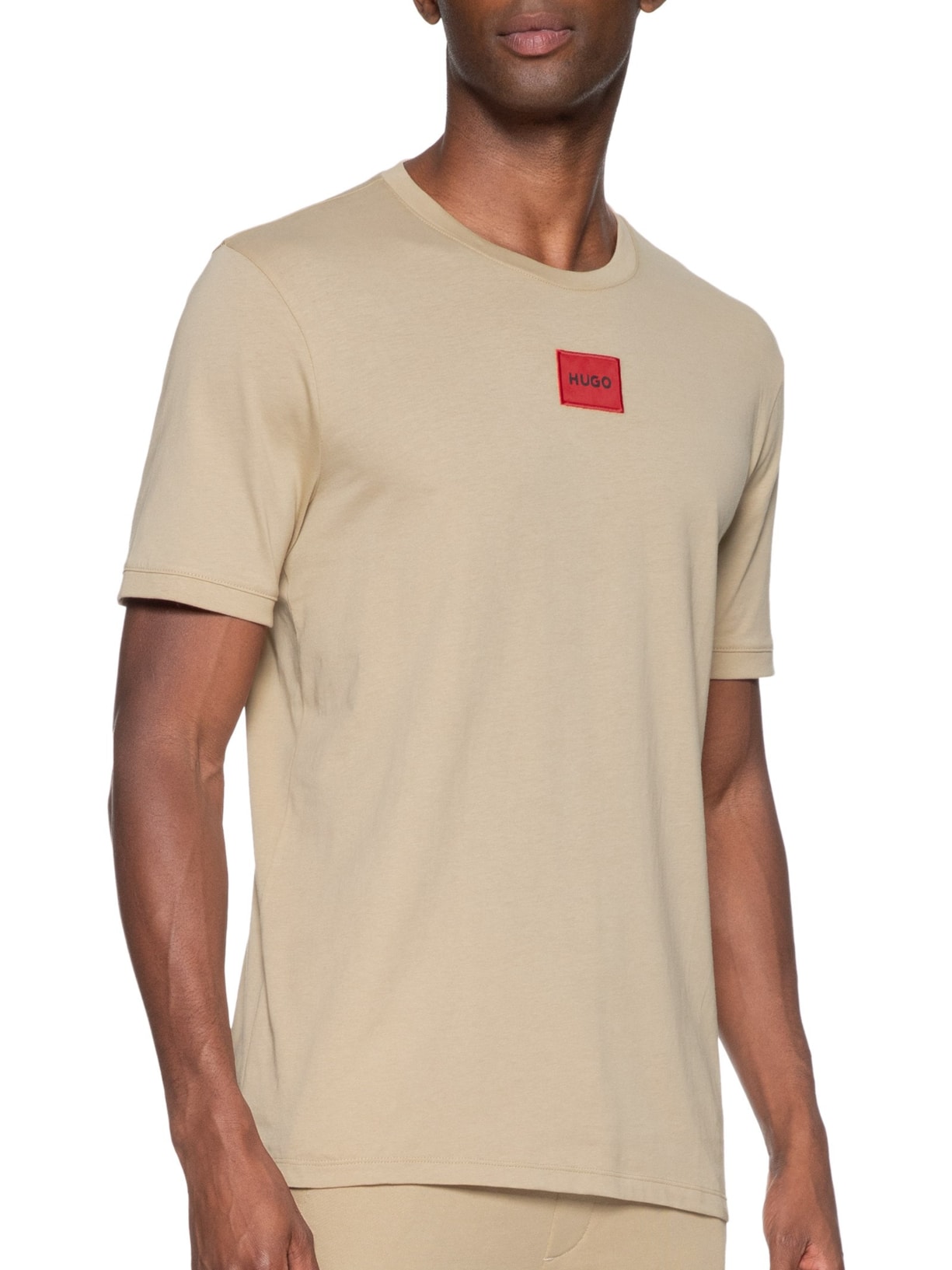 Camiseta Masculina Diragolino Bege Hugo