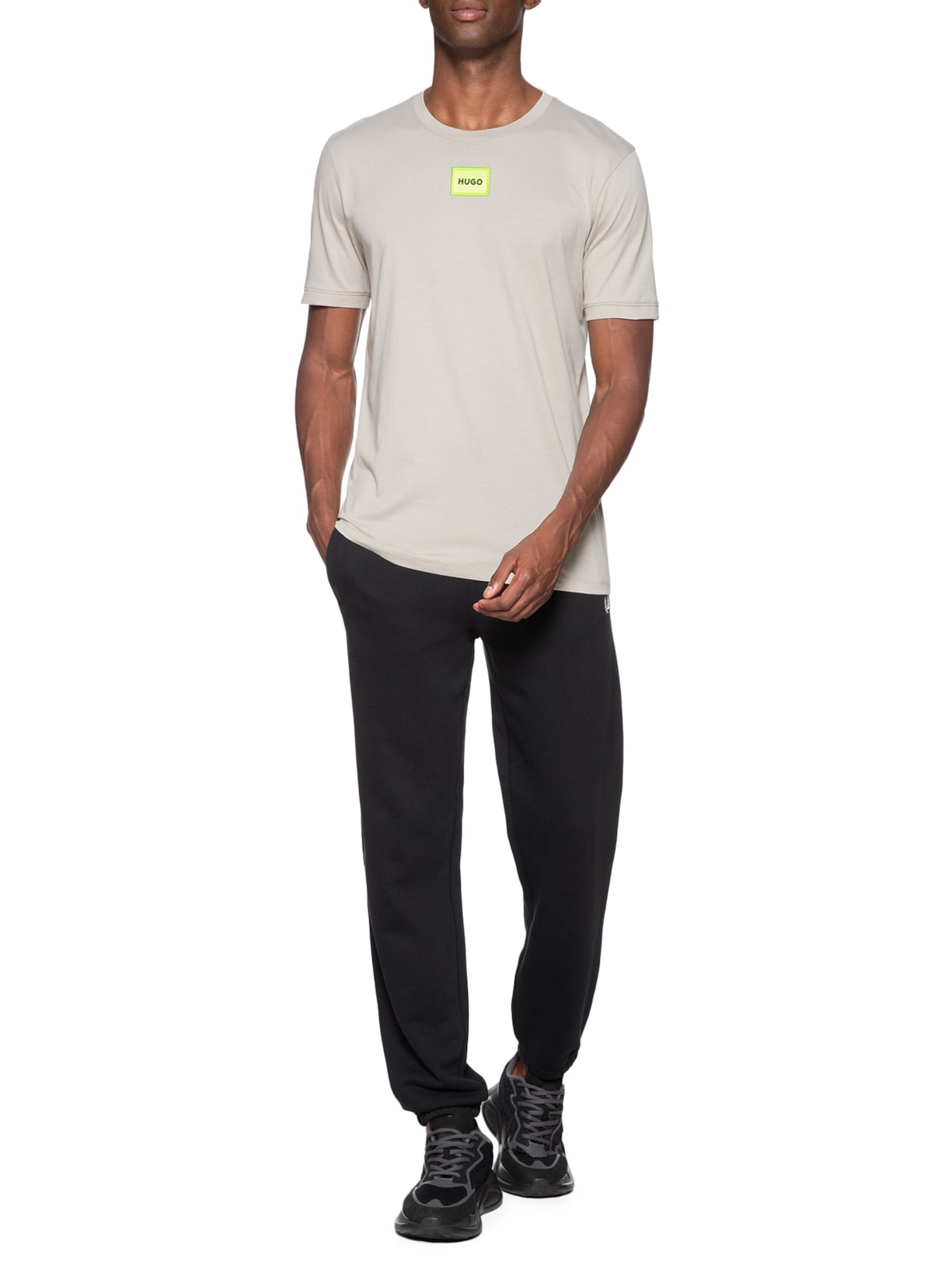 Camiseta Masculina Diragolino Cinza Hugo