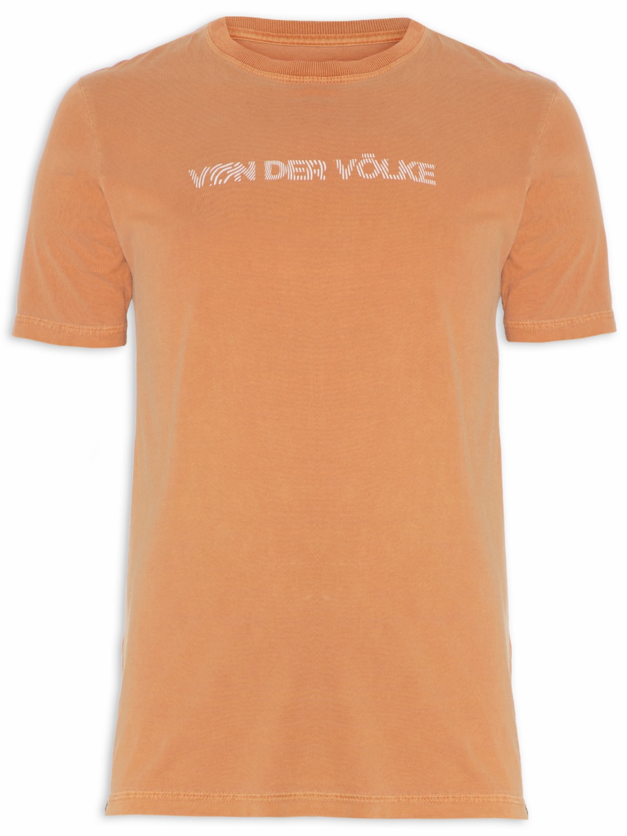 Camiseta Masculina Distorted - Laranja