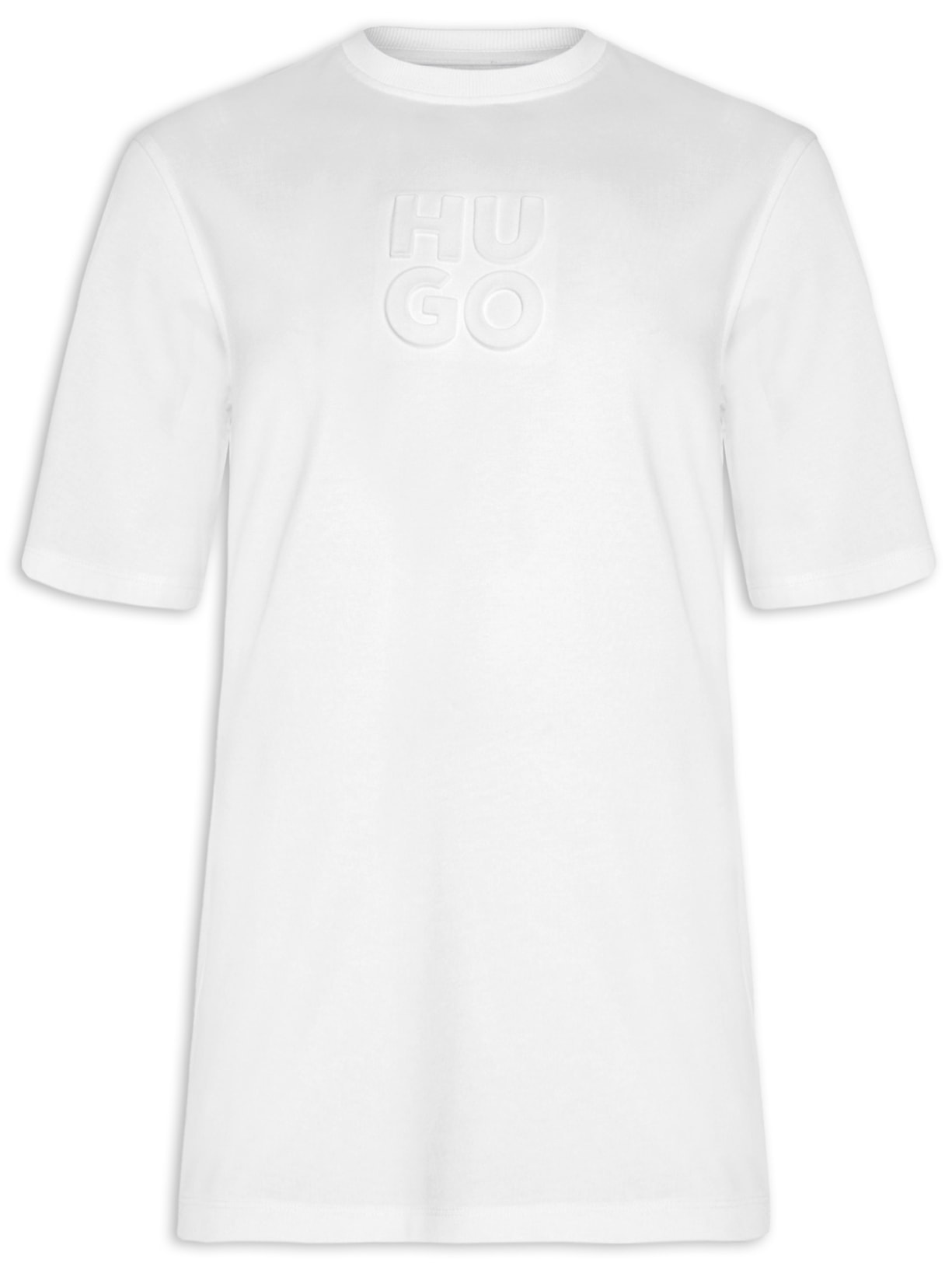 Camiseta Masculina Dleek Branco Hugo