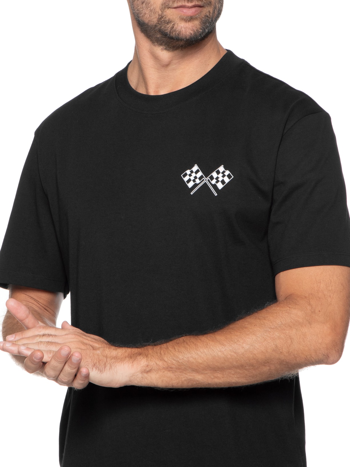 Camiseta Masculina Doevaco Preto Hugo