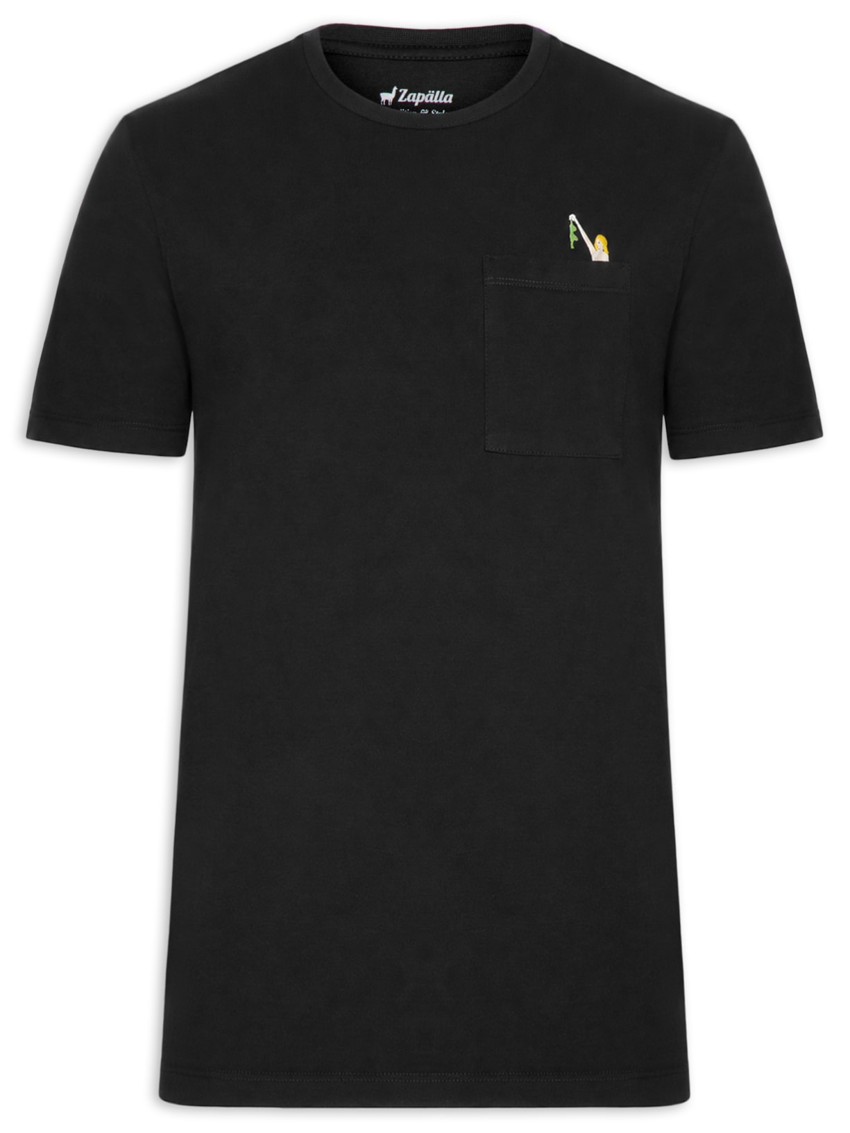 Camiseta Masculina Dona Bikini Preto Zapalla