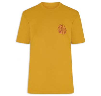 Camiseta Masculina Double 70's Surfing - Laranja