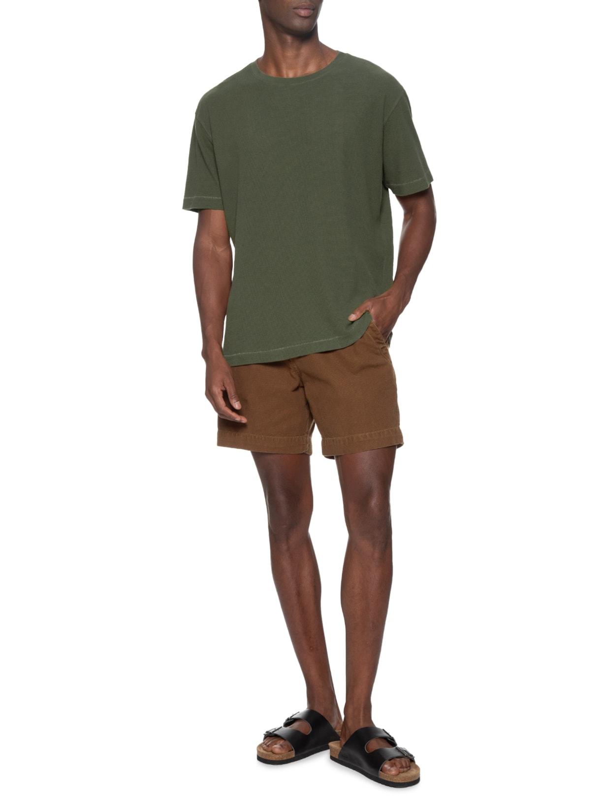 Camiseta Masculina Double Ag Verde Osklen