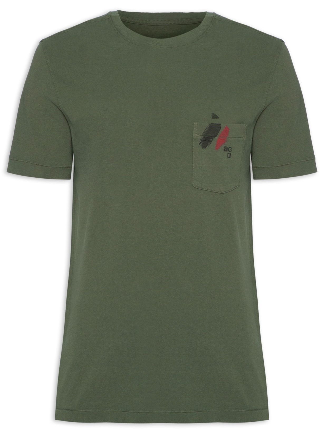 Camiseta Masculina Double Amazon Guardians Manga Curta - Verde