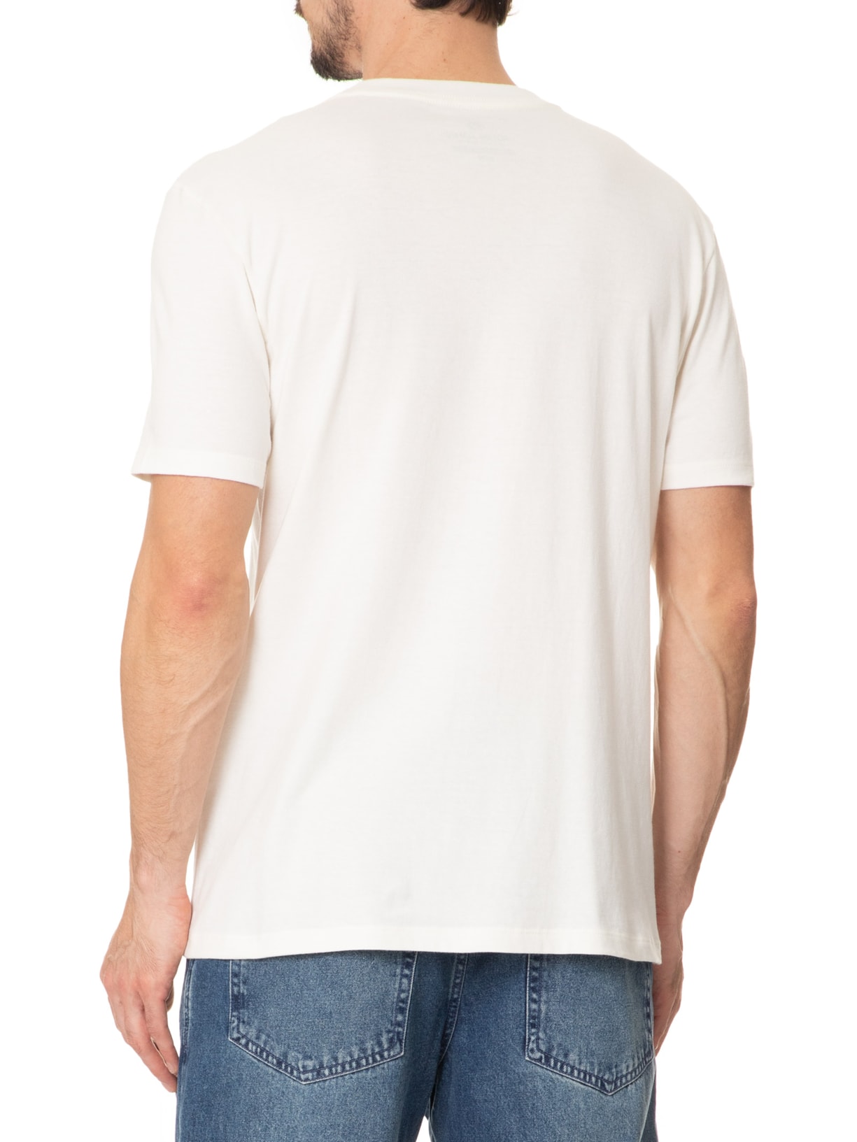 Camiseta Masculina Double Blur Branco John John