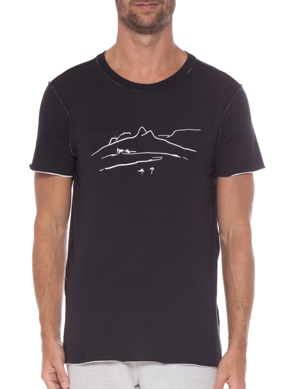 Camiseta Masculina Double Created In Rio Off White Osklen