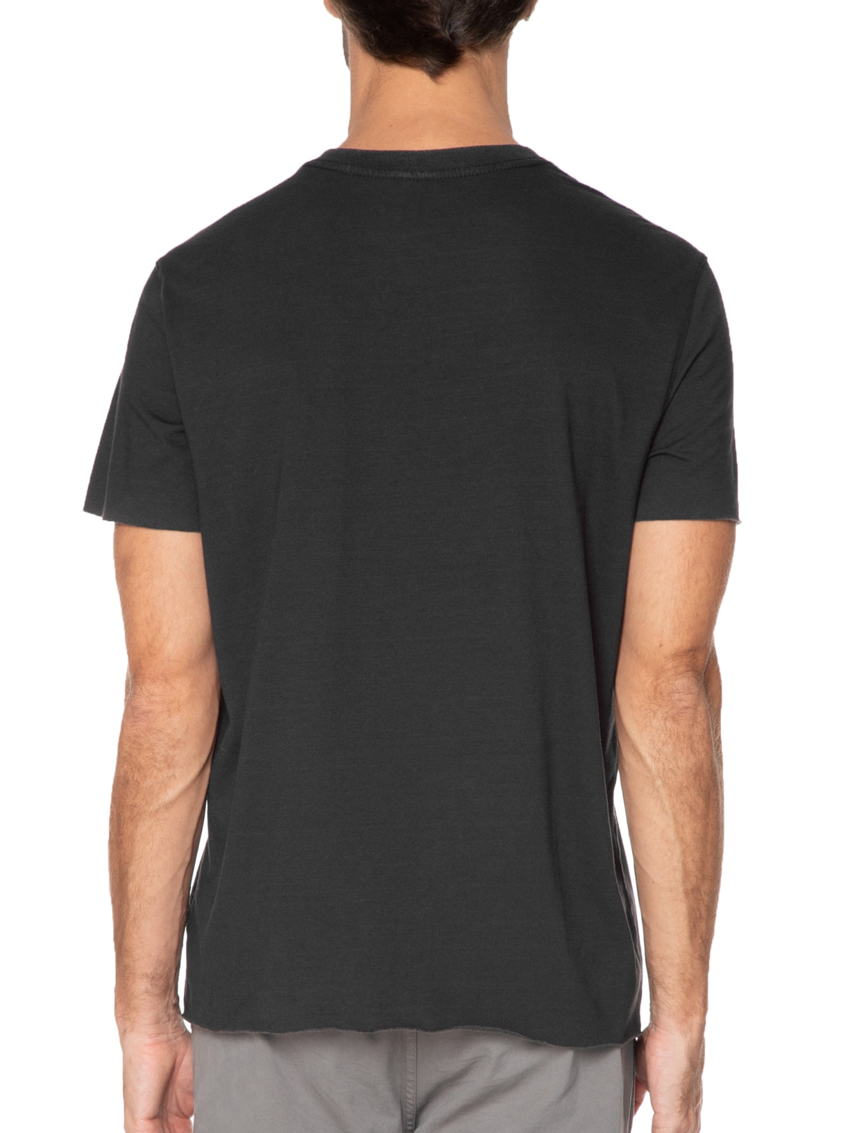 Camiseta Masculina Double Grumari Preto Osklen