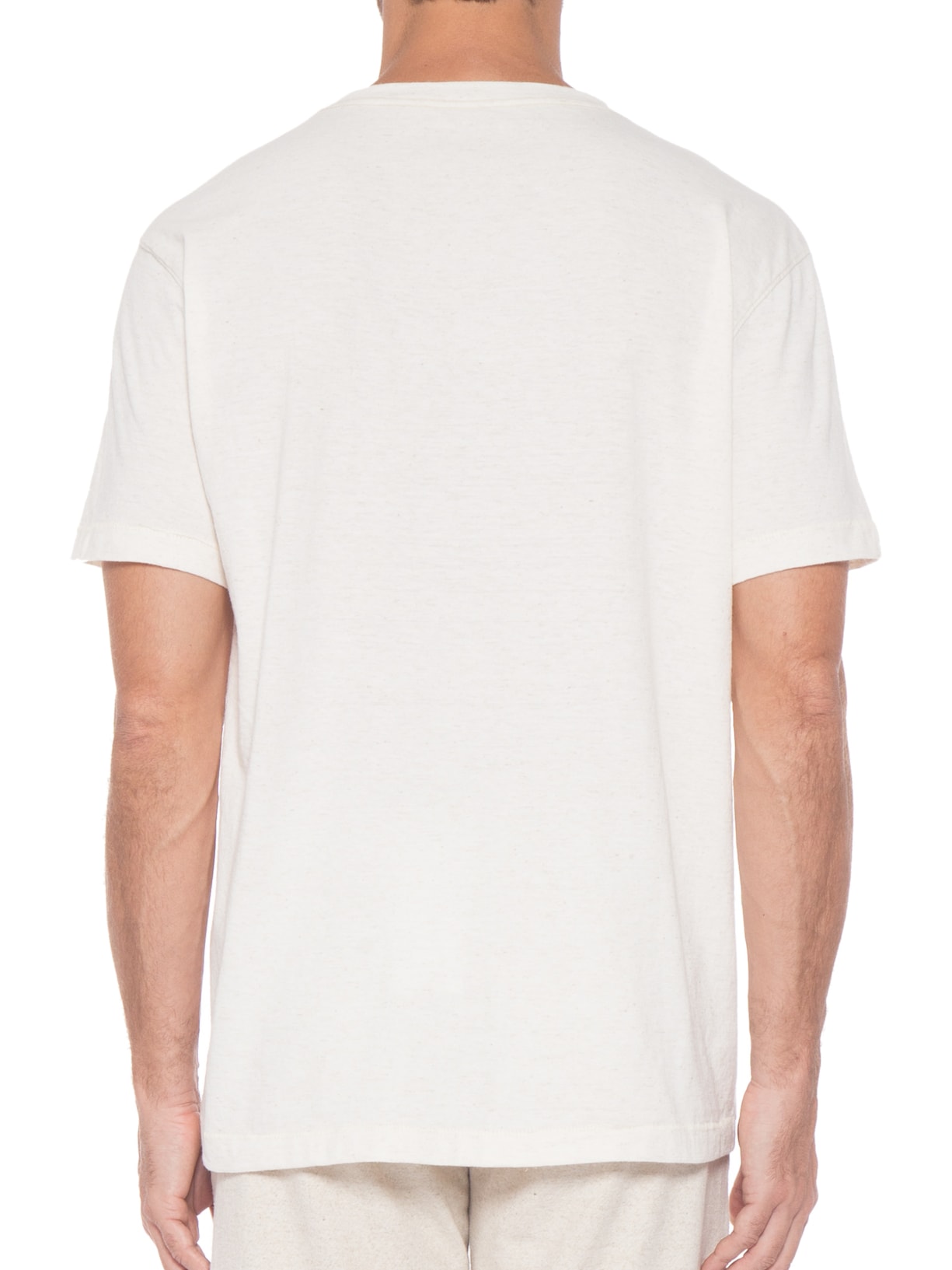 Camiseta Masculina Double Juta Fiber Off White Osklen