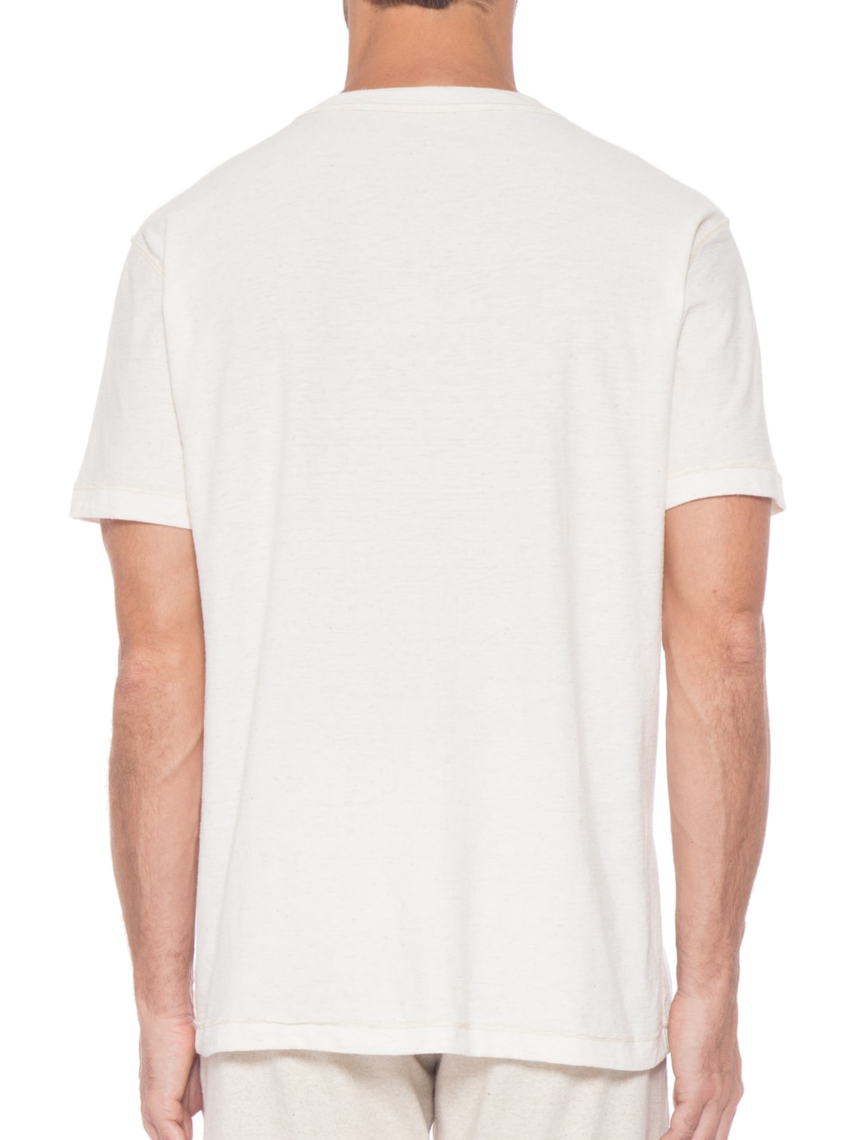 Camiseta Masculina Double Juta Fiber Off White Osklen