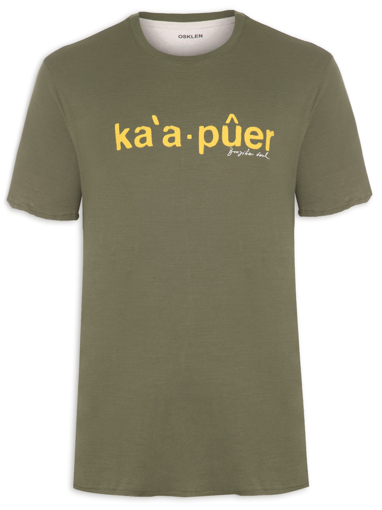 Camiseta Masculina Double Kaapuer - Verde