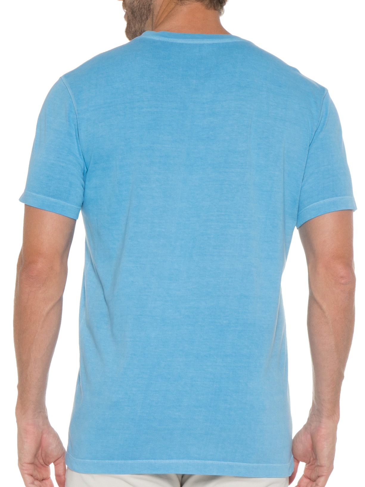 Camiseta Masculina Double Oceans Azul Osklen