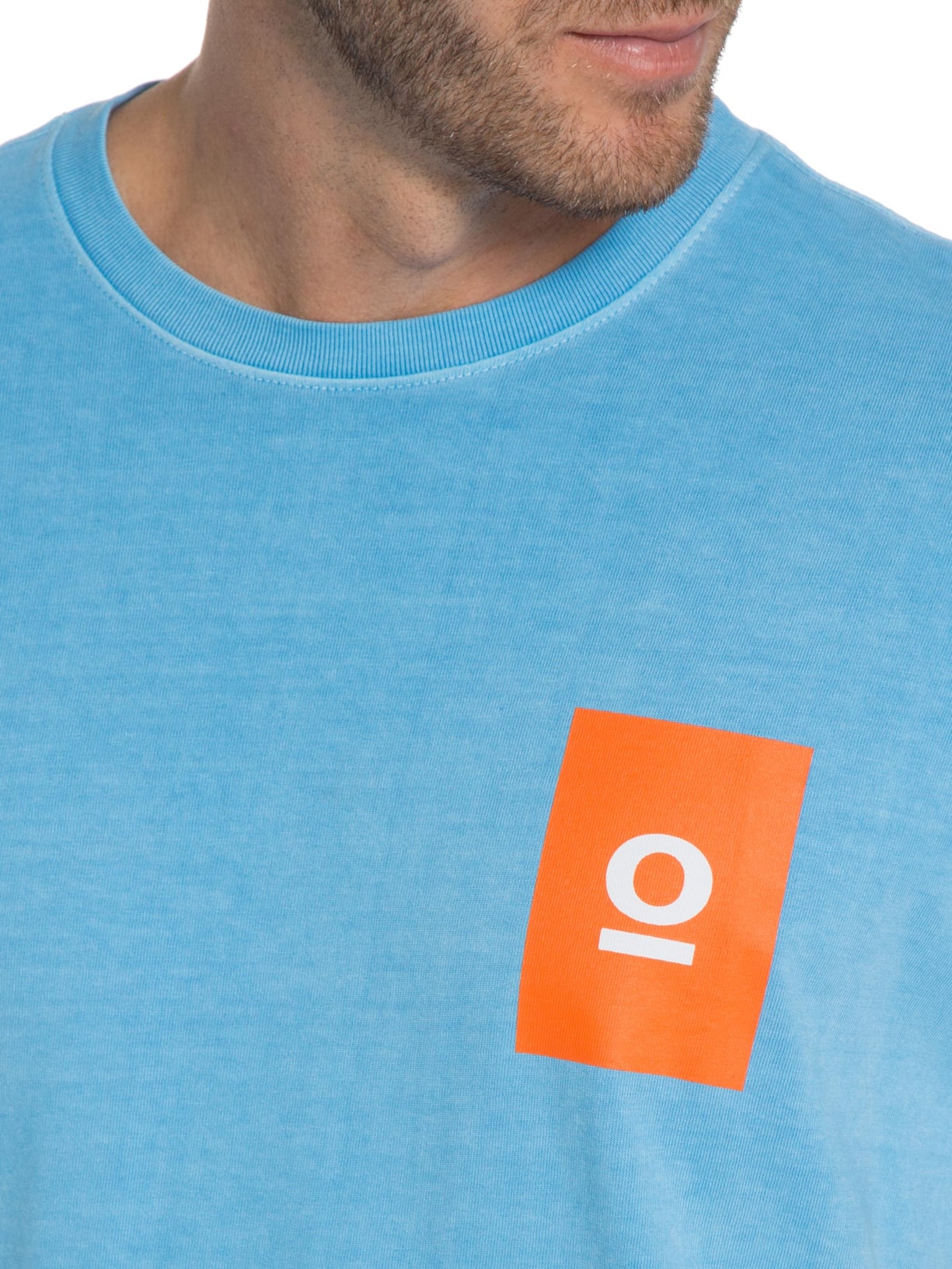 Camiseta Masculina Double Oceans Azul Osklen