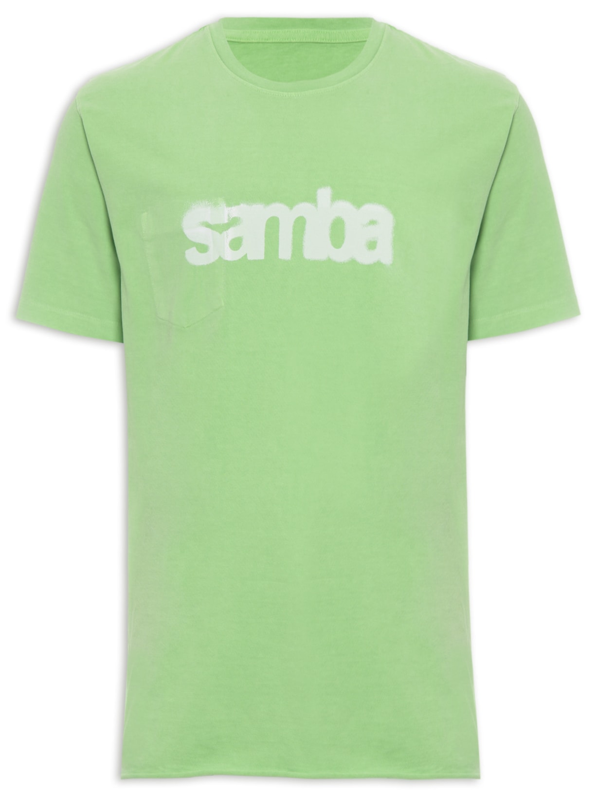 Camiseta Masculina Double Samba - Verde