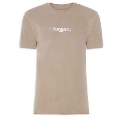 Camiseta Masculina Double Strong Forest - Bege