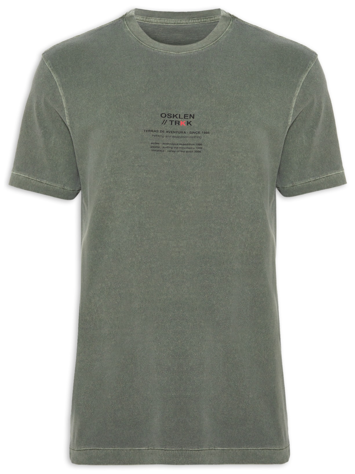 Camiseta Masculina Double Trkk Jump - Verde