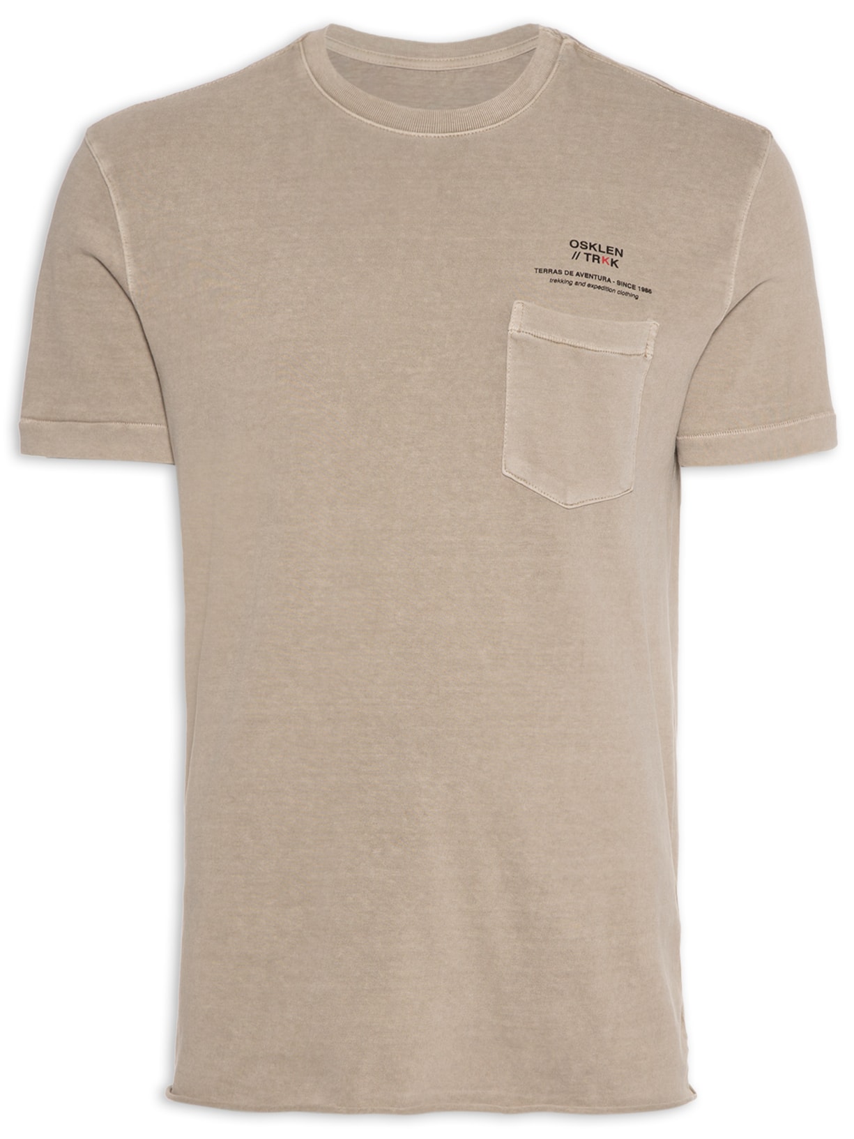 Camiseta Masculina Double Trkk Rocks - Bege