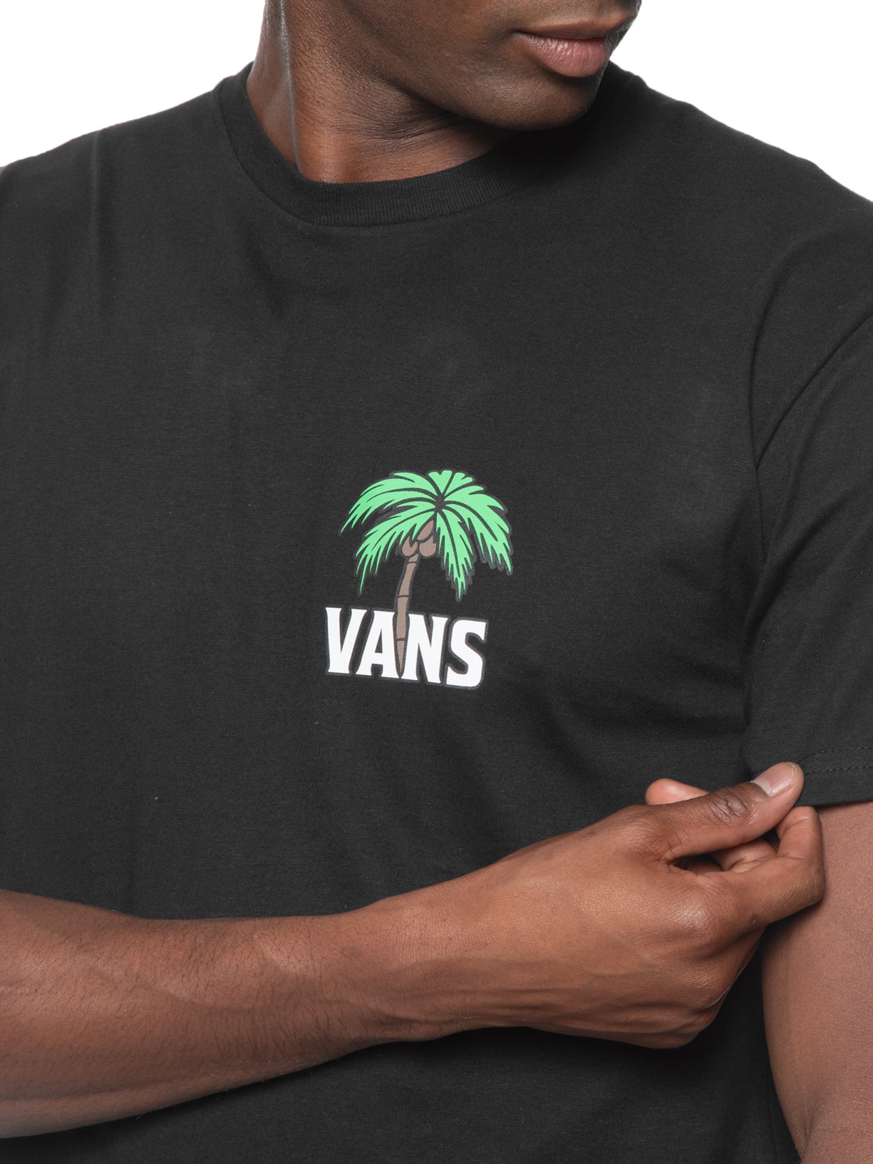 Camiseta Masculina Down Time Ss Tee Preto Vans
