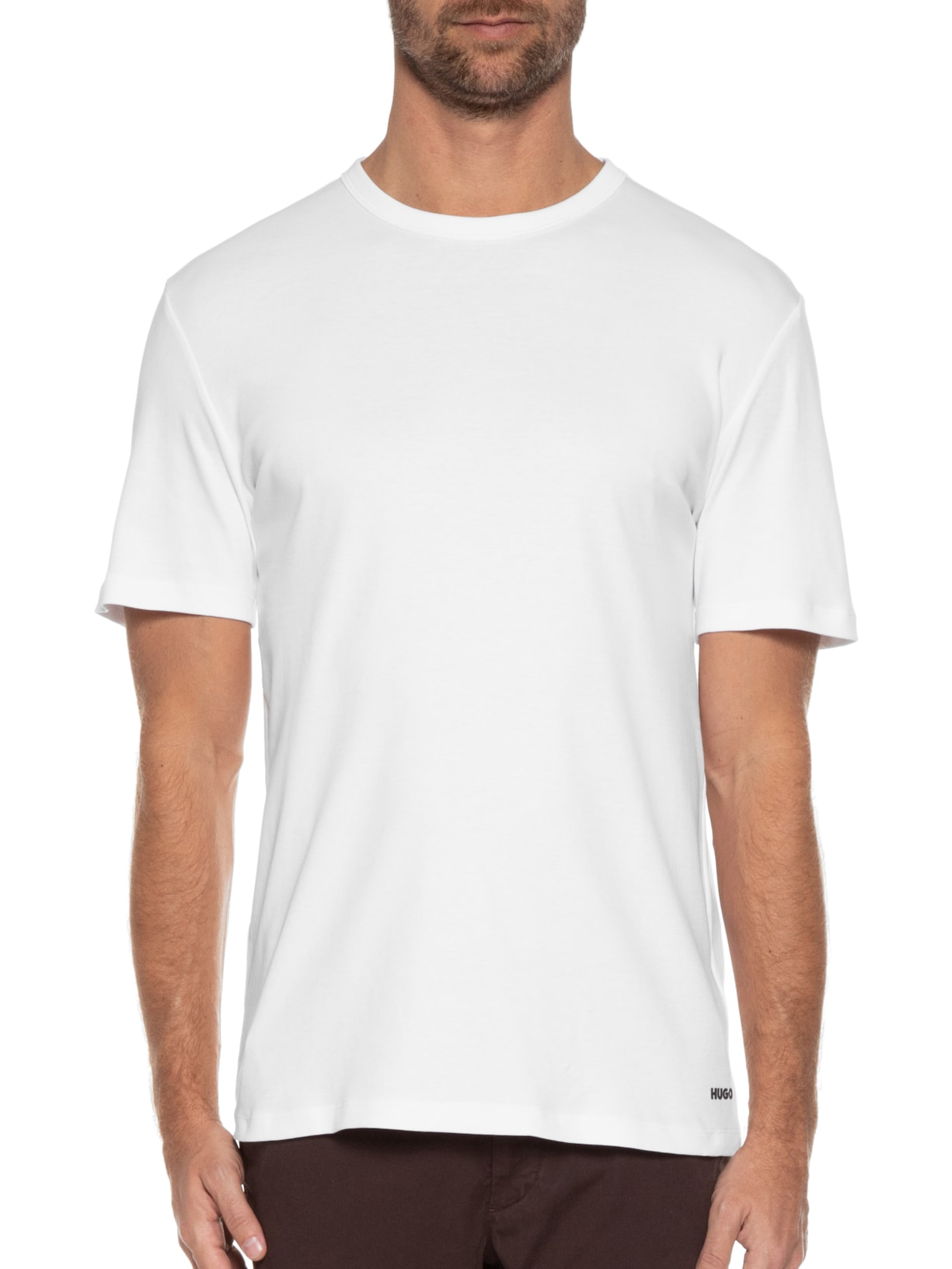 Camiseta Masculina Dozy Branco Hugo