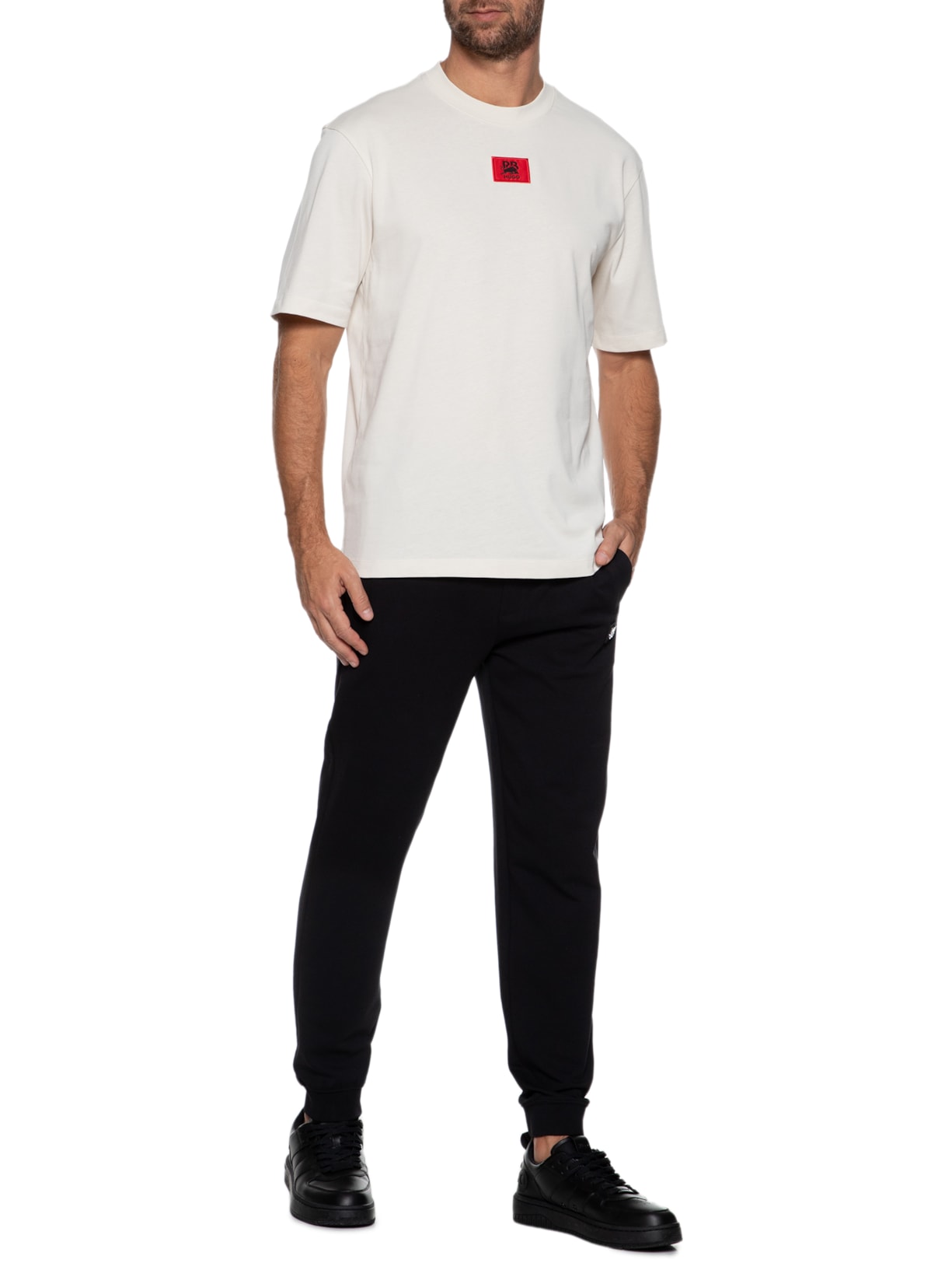 Camiseta Masculina Drambok RB Branco Hugo