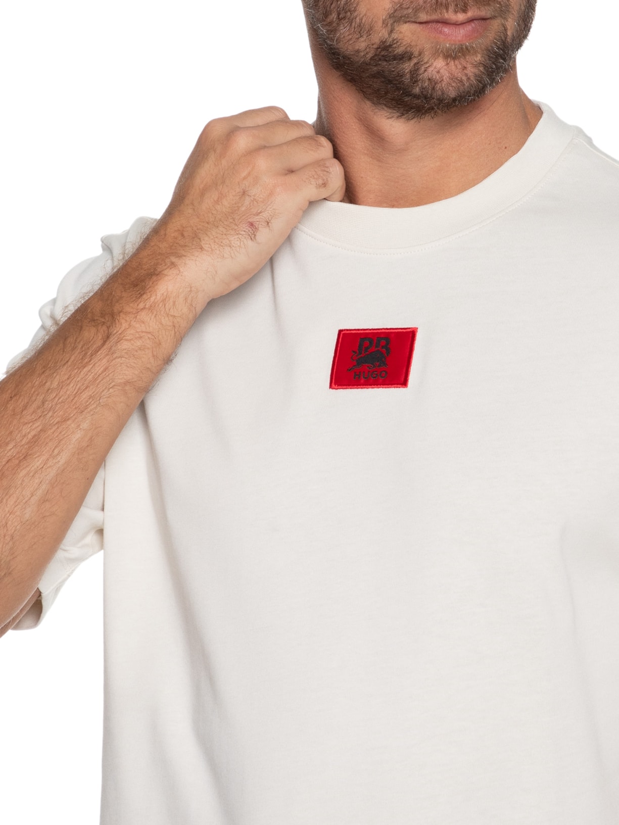 Camiseta Masculina Drambok RB Branco Hugo