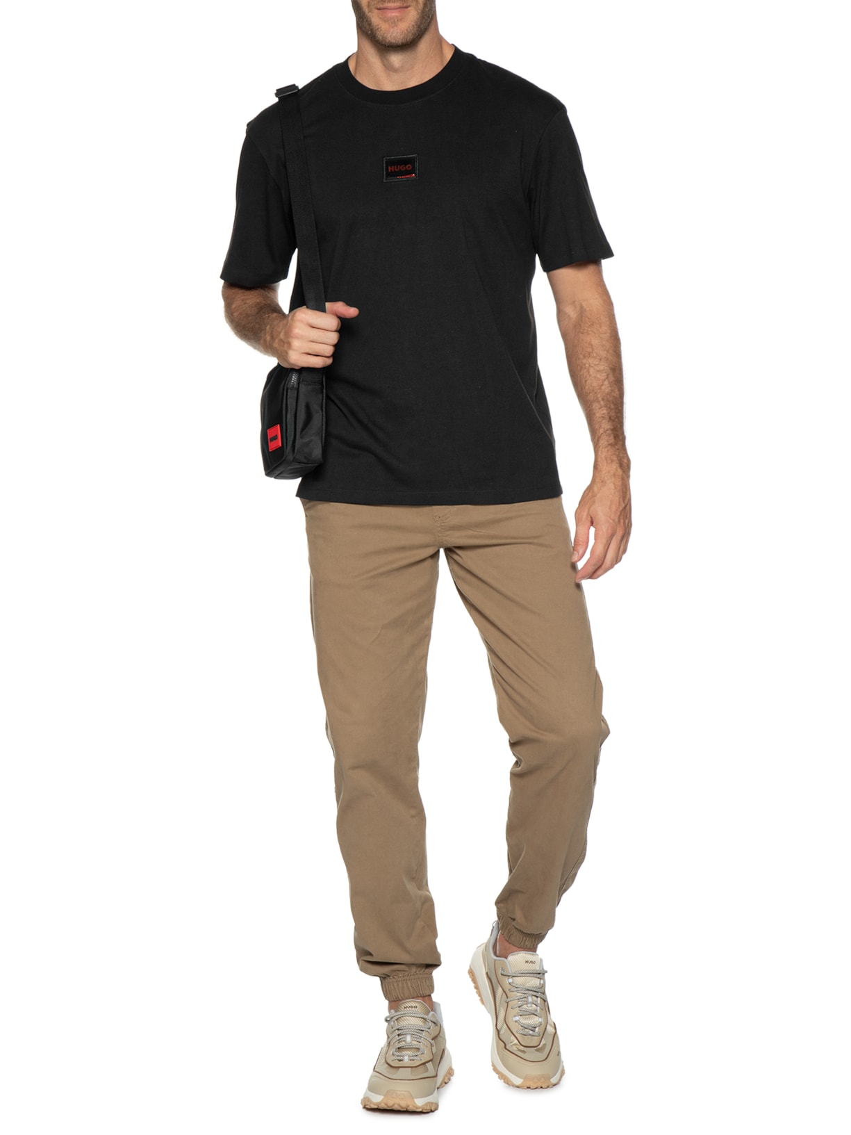 Camiseta Masculina Dugojelly Preto Hugo