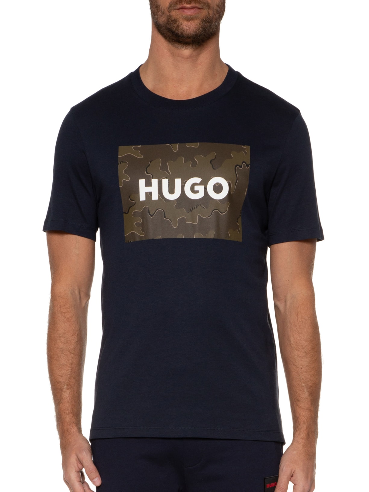 Camiseta Masculina Dulive Azul Hugo