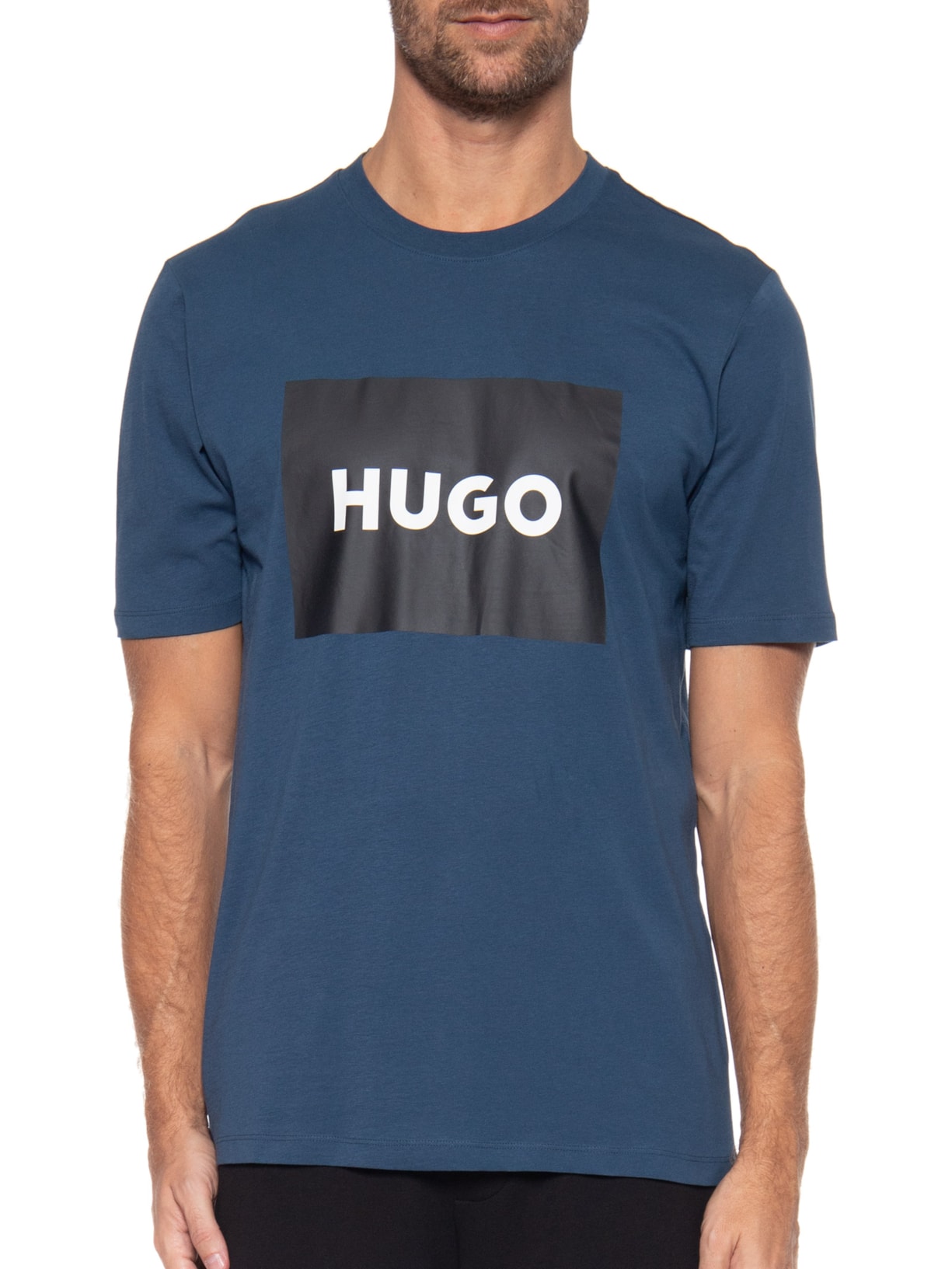 Camiseta Masculina Dulive Azul Hugo