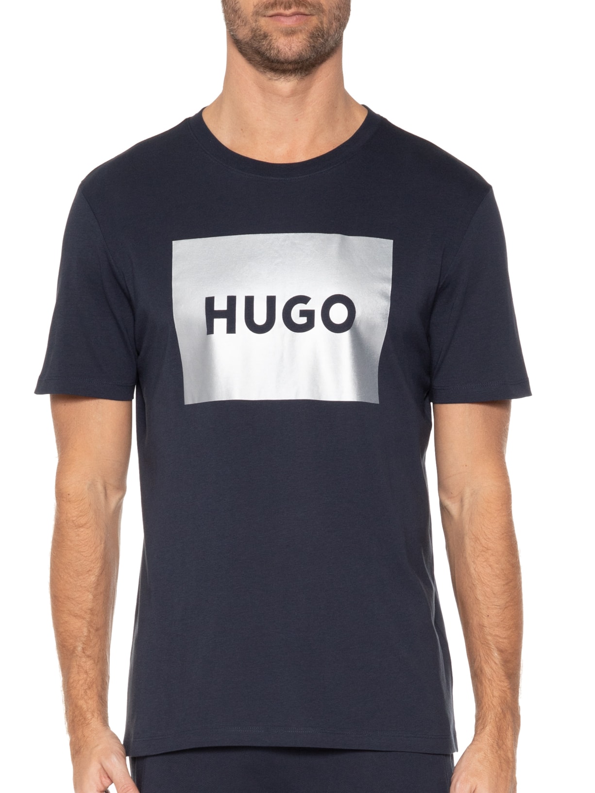 Camiseta Masculina Dulive Azul Hugo