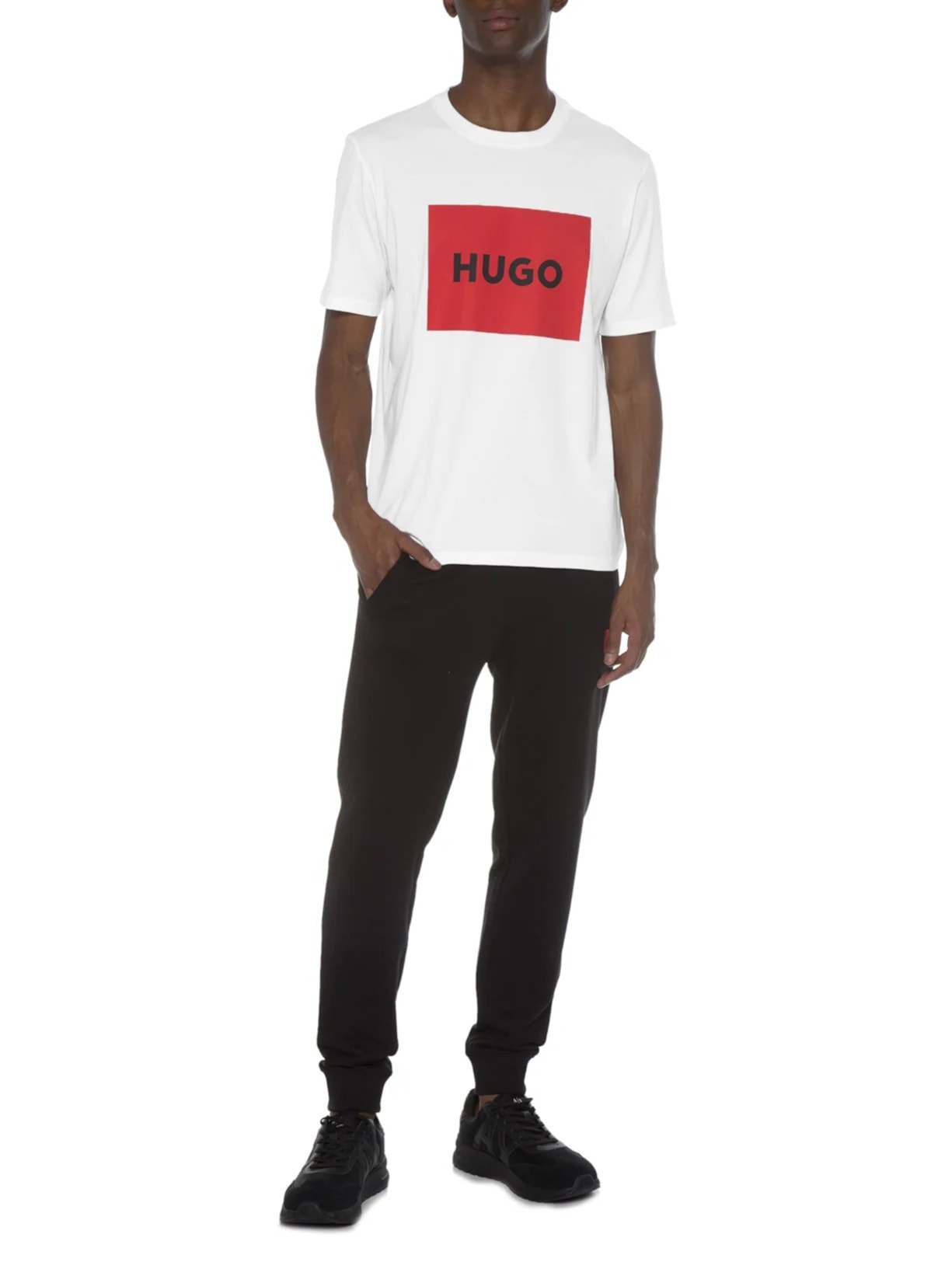 Camiseta Masculina Dulive Branco Hugo