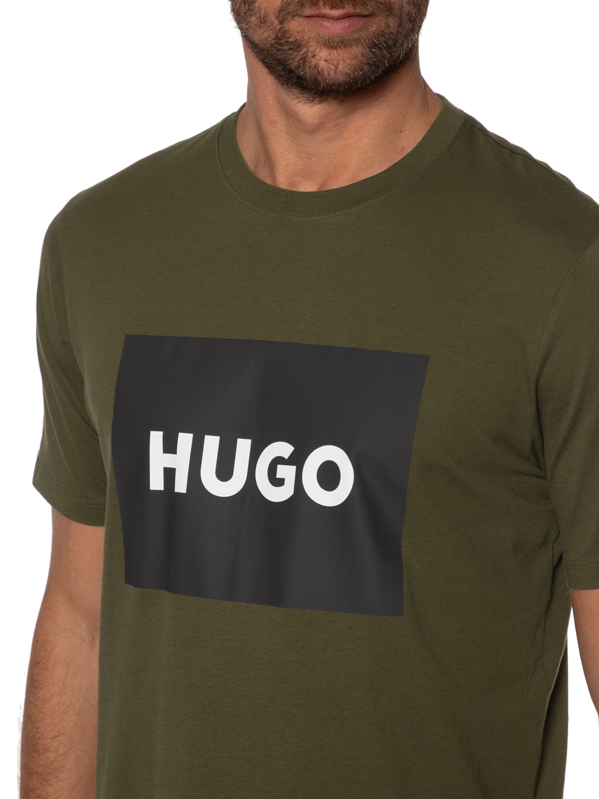 Camiseta Masculina Dulive Verde Hugo