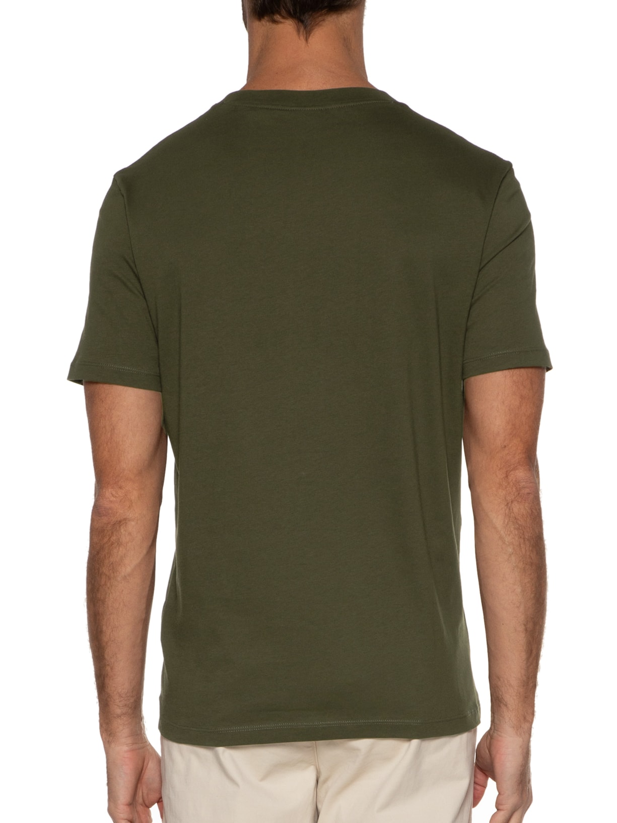 Camiseta Masculina Dulive Verde Hugo