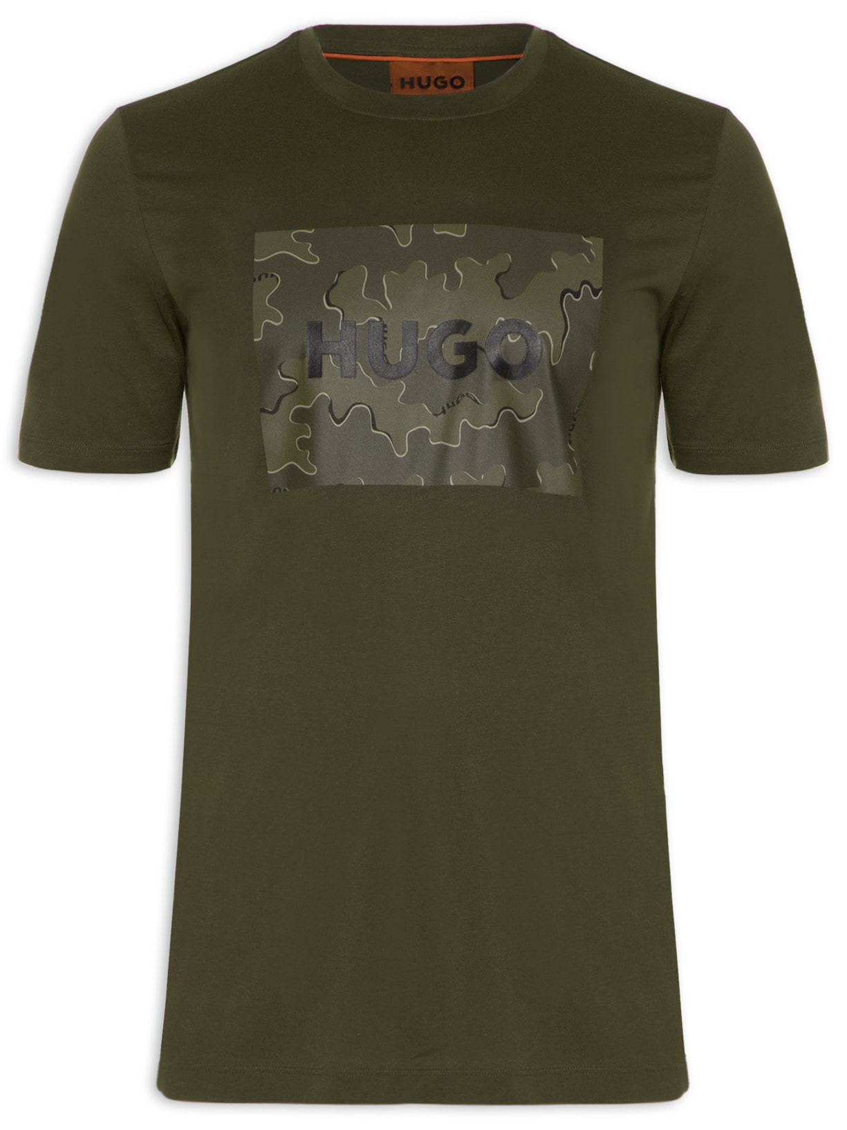 Camiseta Masculina Dulive Verde Hugo