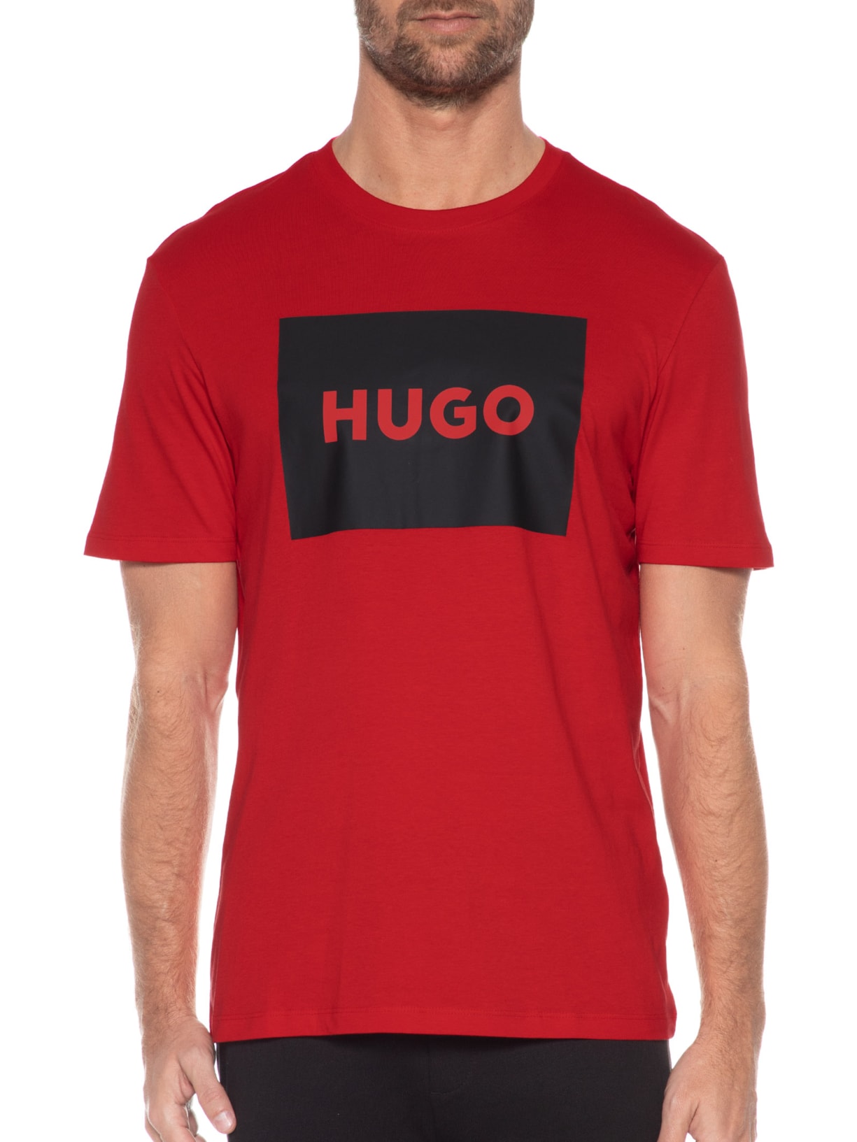Camiseta Masculina Dulive Vermelho Hugo