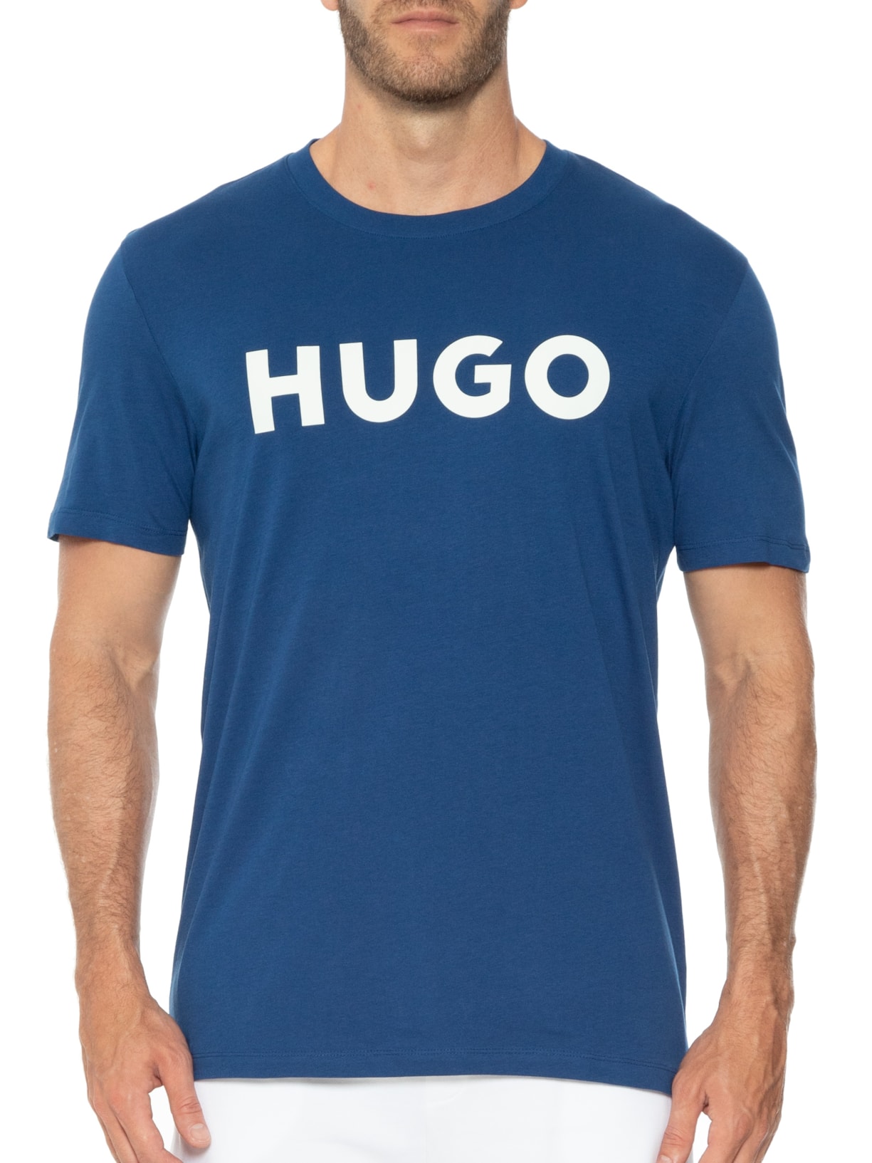 Camiseta Masculina Dulivio Azul Hugo
