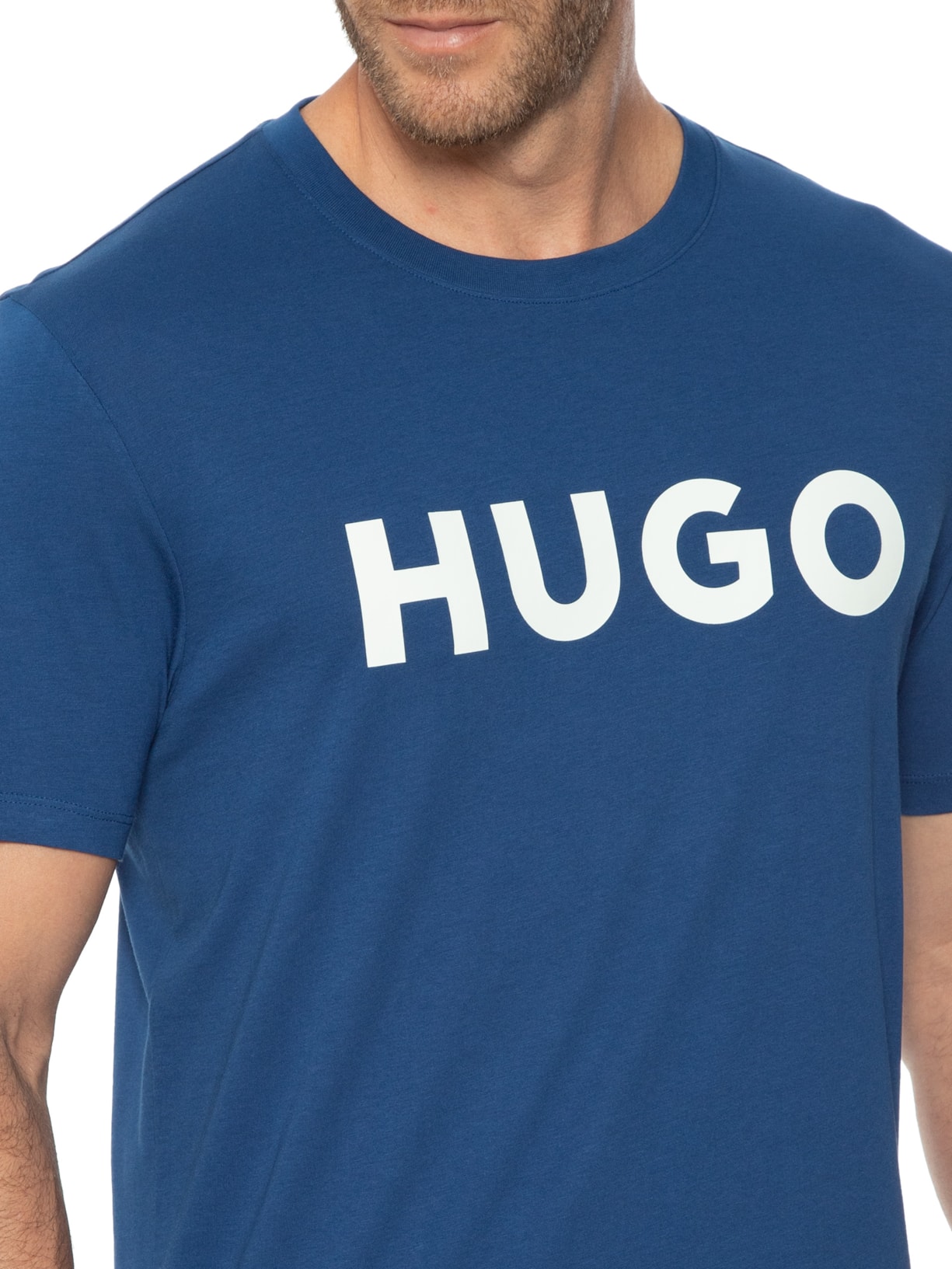 Camiseta Masculina Dulivio Azul Hugo