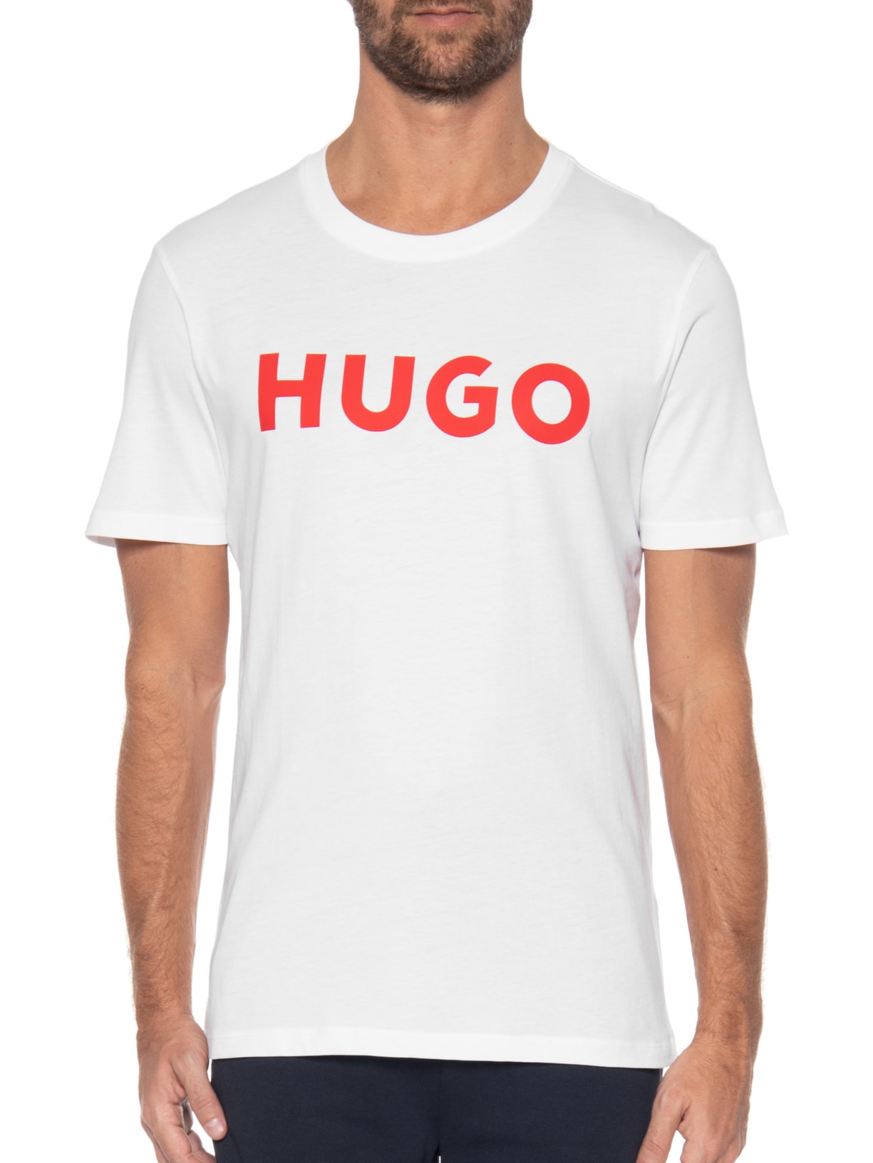 Camiseta Masculina Dulivio Branco Hugo