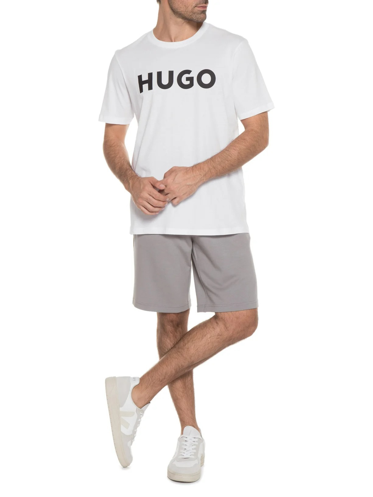 Camiseta Masculina Dulivio Branco Hugo