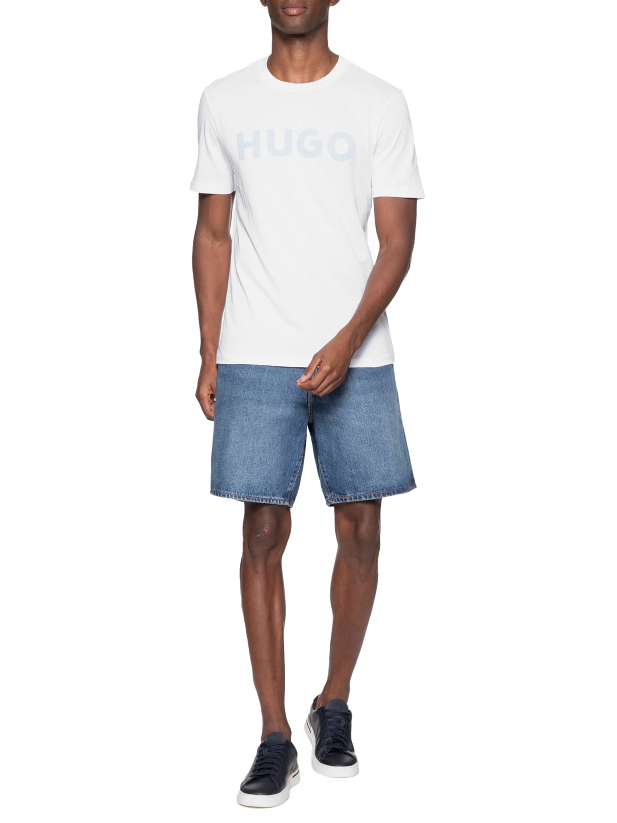 Camiseta Masculina Dulivio Branco Hugo